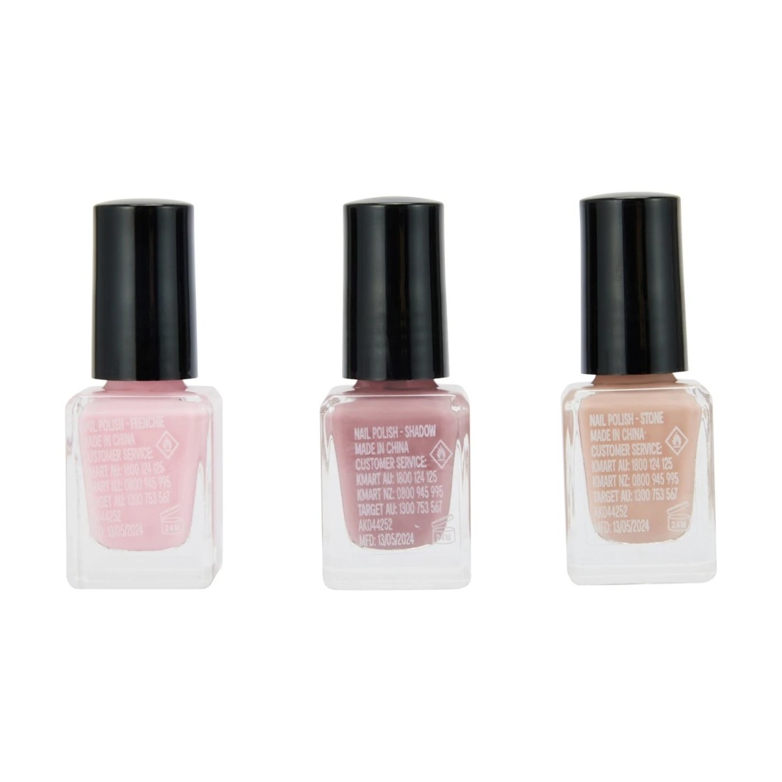 4 OXX Cosmetics 3 Pack Mini Gel Effect Nail Polish Set, 4 of 6
