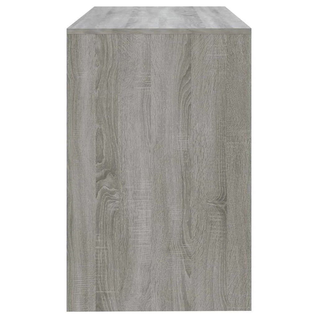 6 vidaXL Desk Ample Storage - Grey, 6 of 9