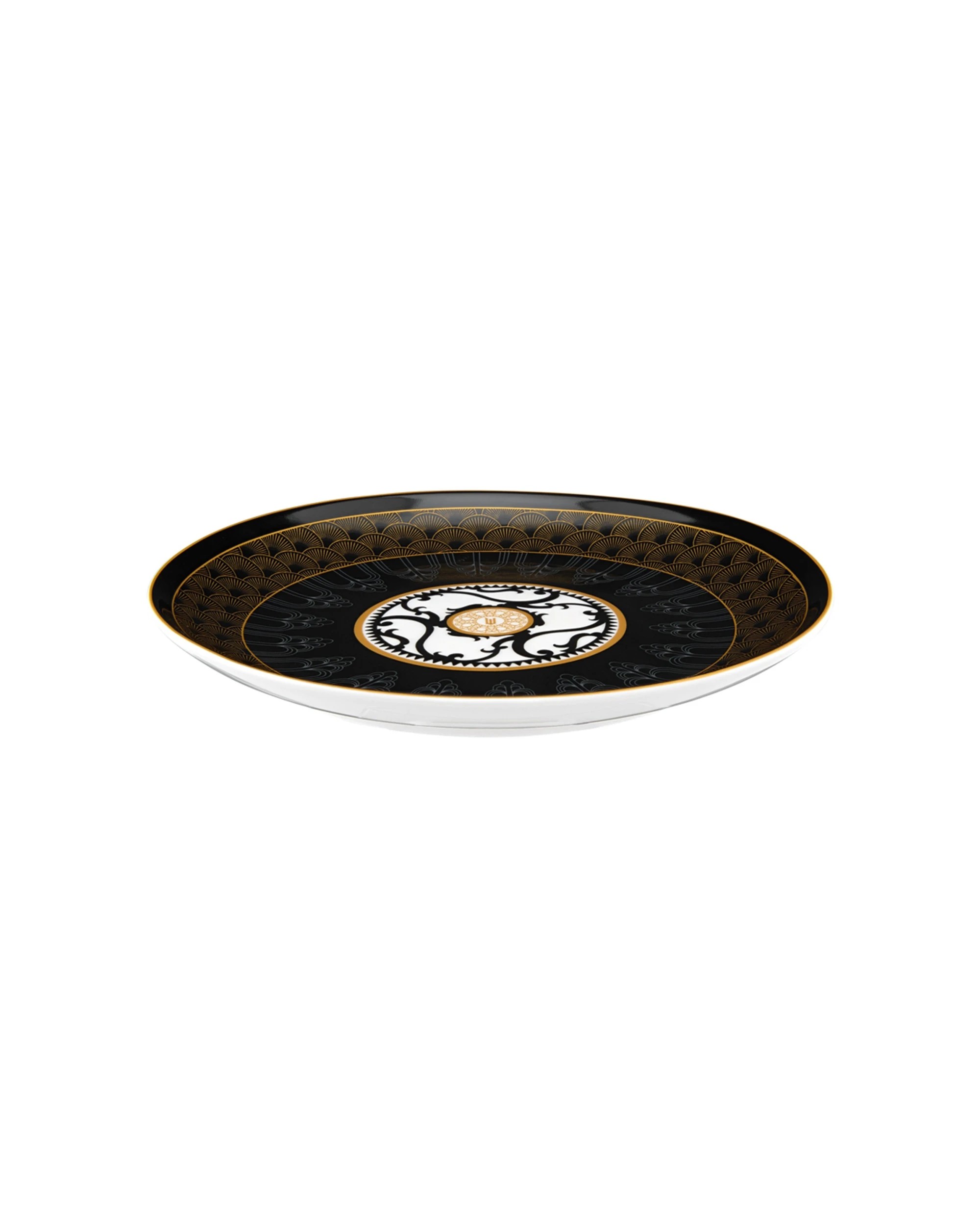 2 Maxwell & Williams Wicked Magical Coupe Side Plate 19cm Welcome To Oz Porcelain Dinnerware - Black, 2 of 3