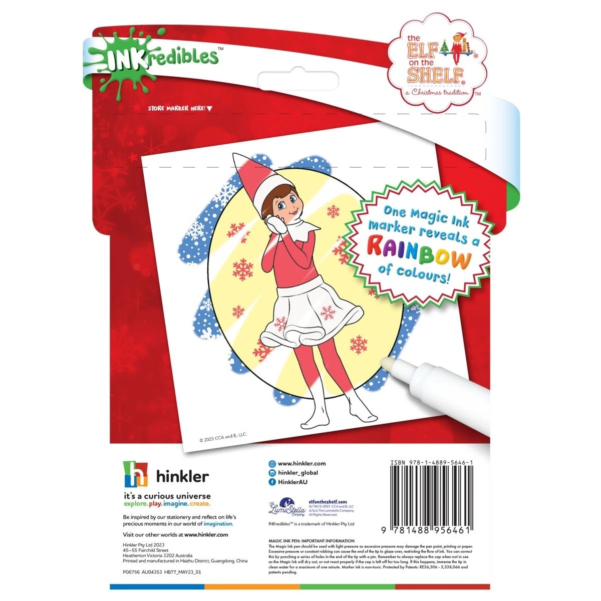 5 INKredibles The Elf on The Shelf: A Christmas Tradition Mess-Free Activity Kit - Book, 5 of 5