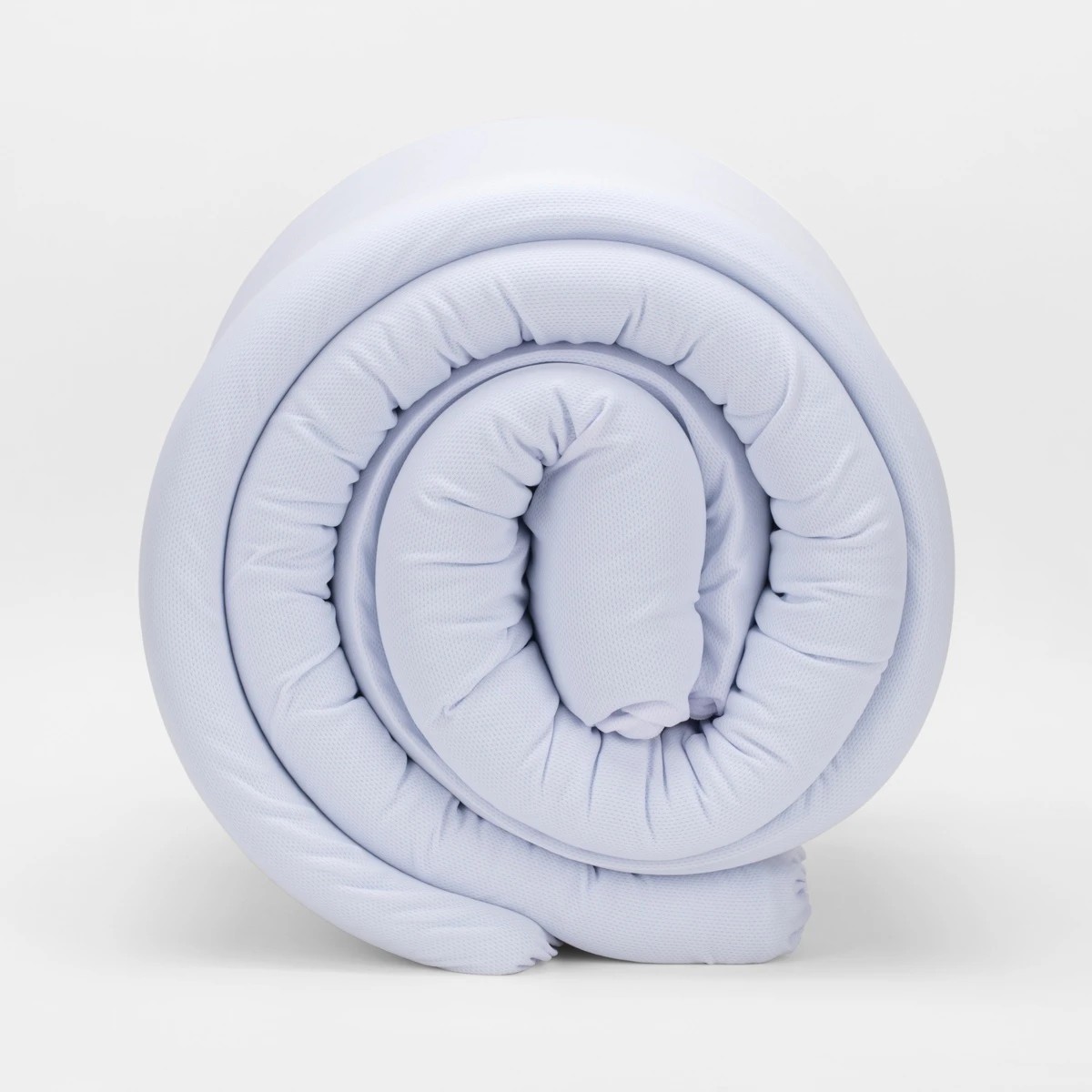 2 Gel Infused Memory Foam Mattress Topper - Double Bed, White, 2 of 5