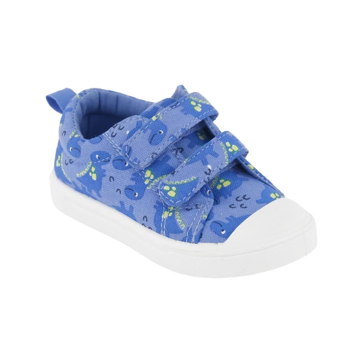 1 Baby Casual Shoes T Rex Blue, 1 of 5
