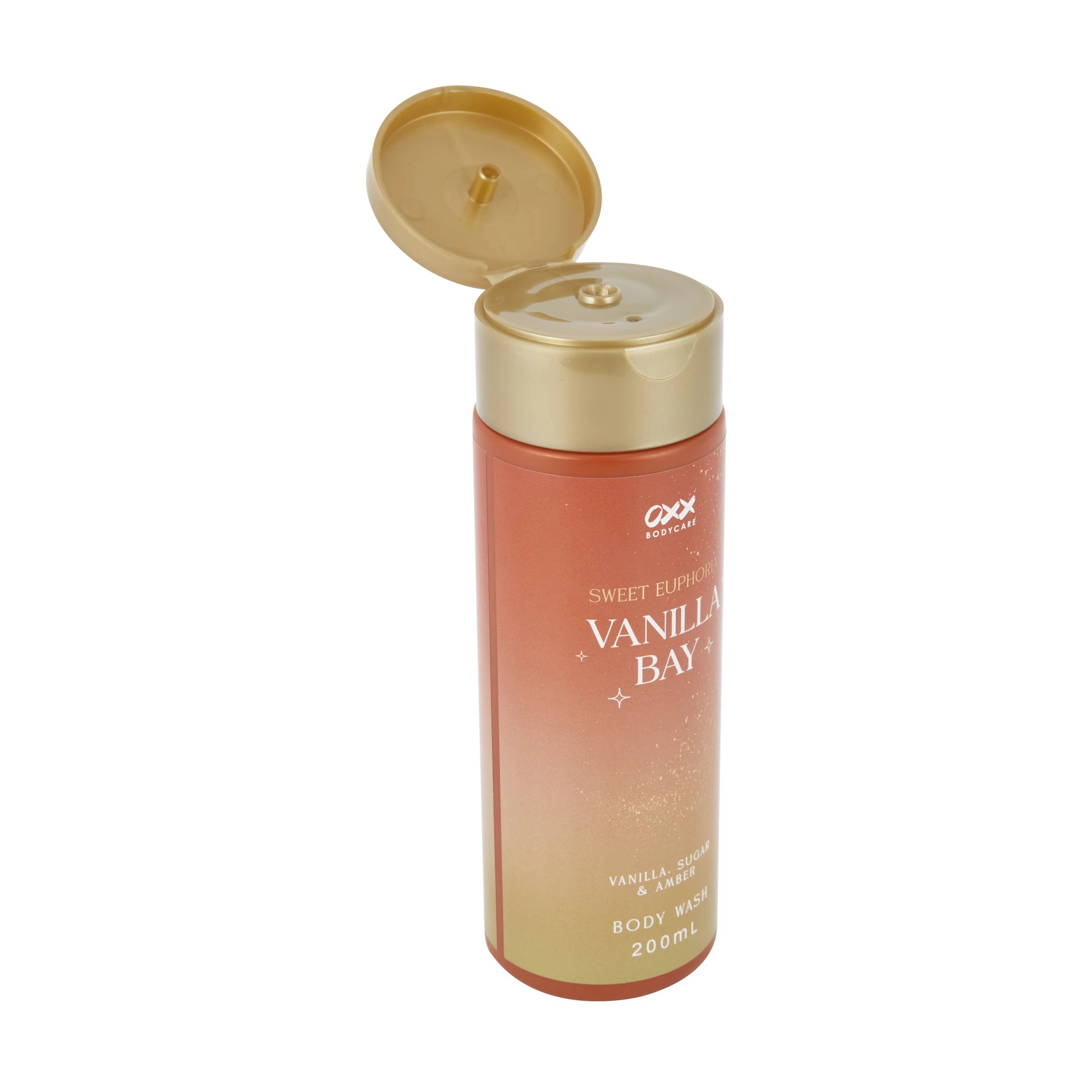 2 OXX Bodycare Vanilla Bay Sweet Euphoria Body Wash 200ml - Vanilla, Sugar and Amber, 2 of 3