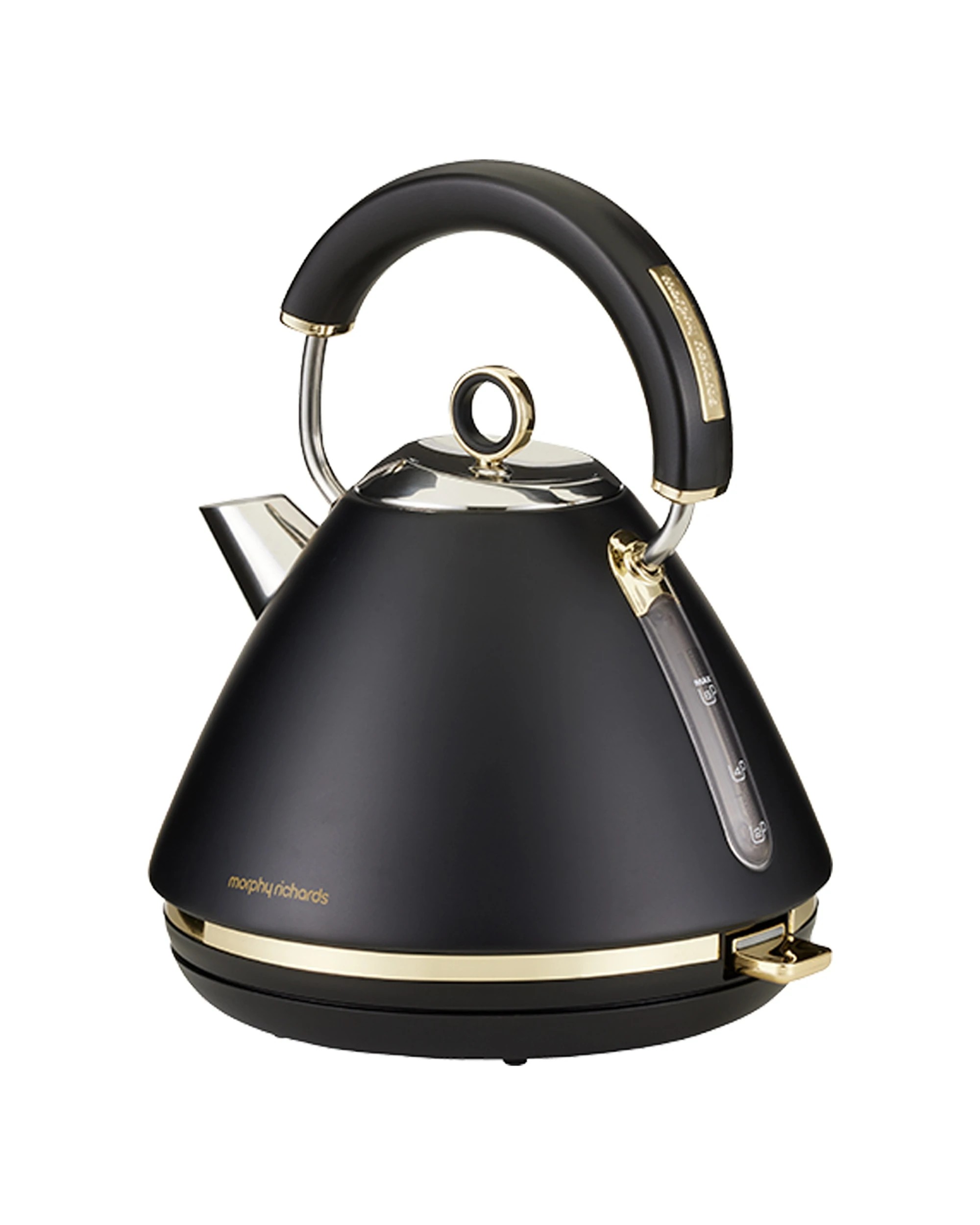 2 Morphy Richards Ascend 1.5l Electric Pyramid Kettle/boiler 2200w Soft - Gold, 2 of 7