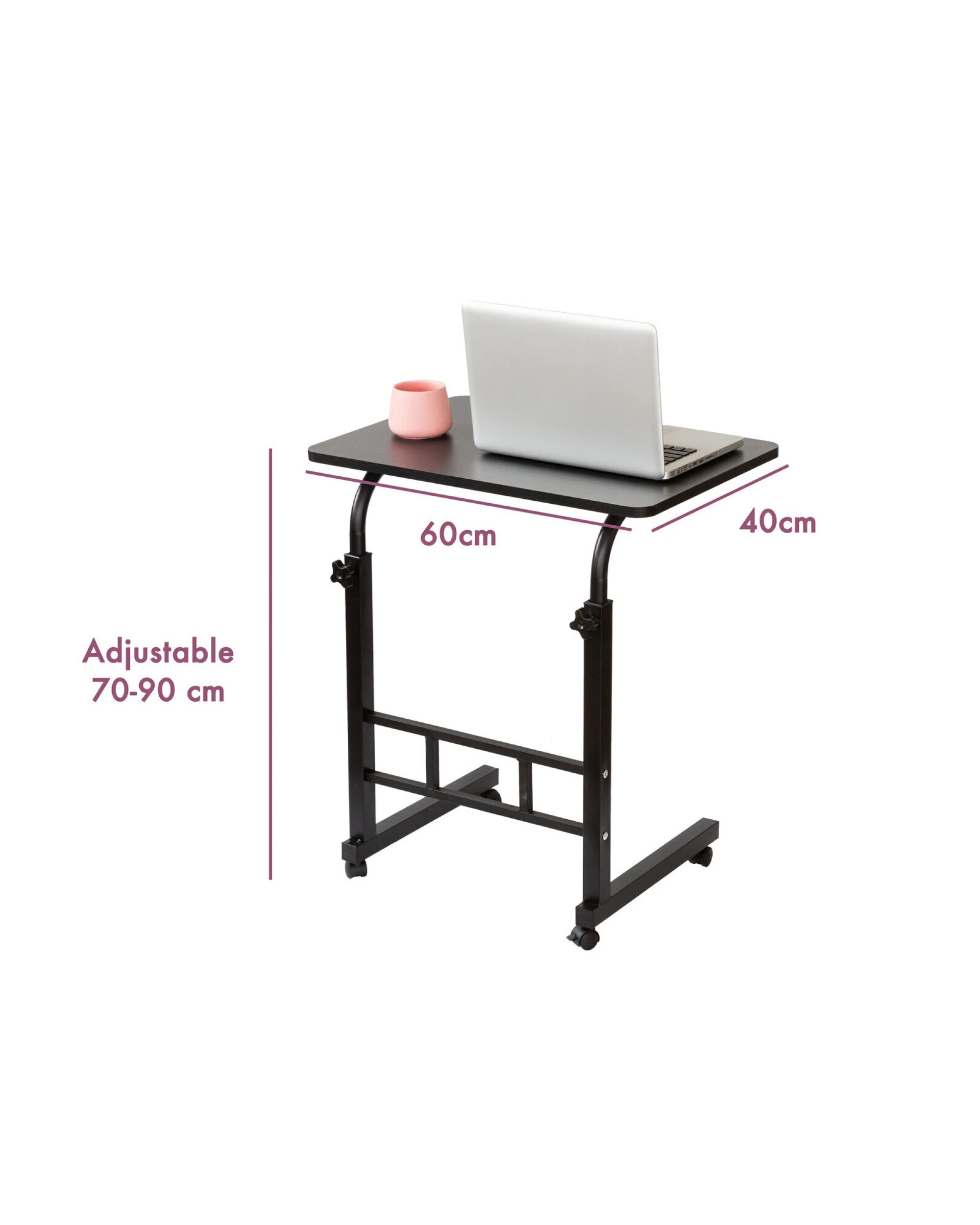2 Hacienda Portable Laptop Desk with Adjustable Height, 2 of 9