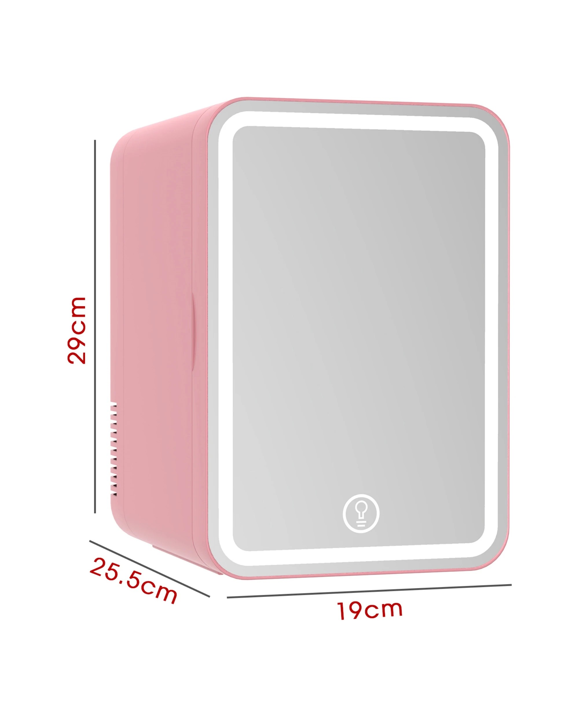 2 Advwin 8L Mini Makeup Fridge - Pink, 2 of 7