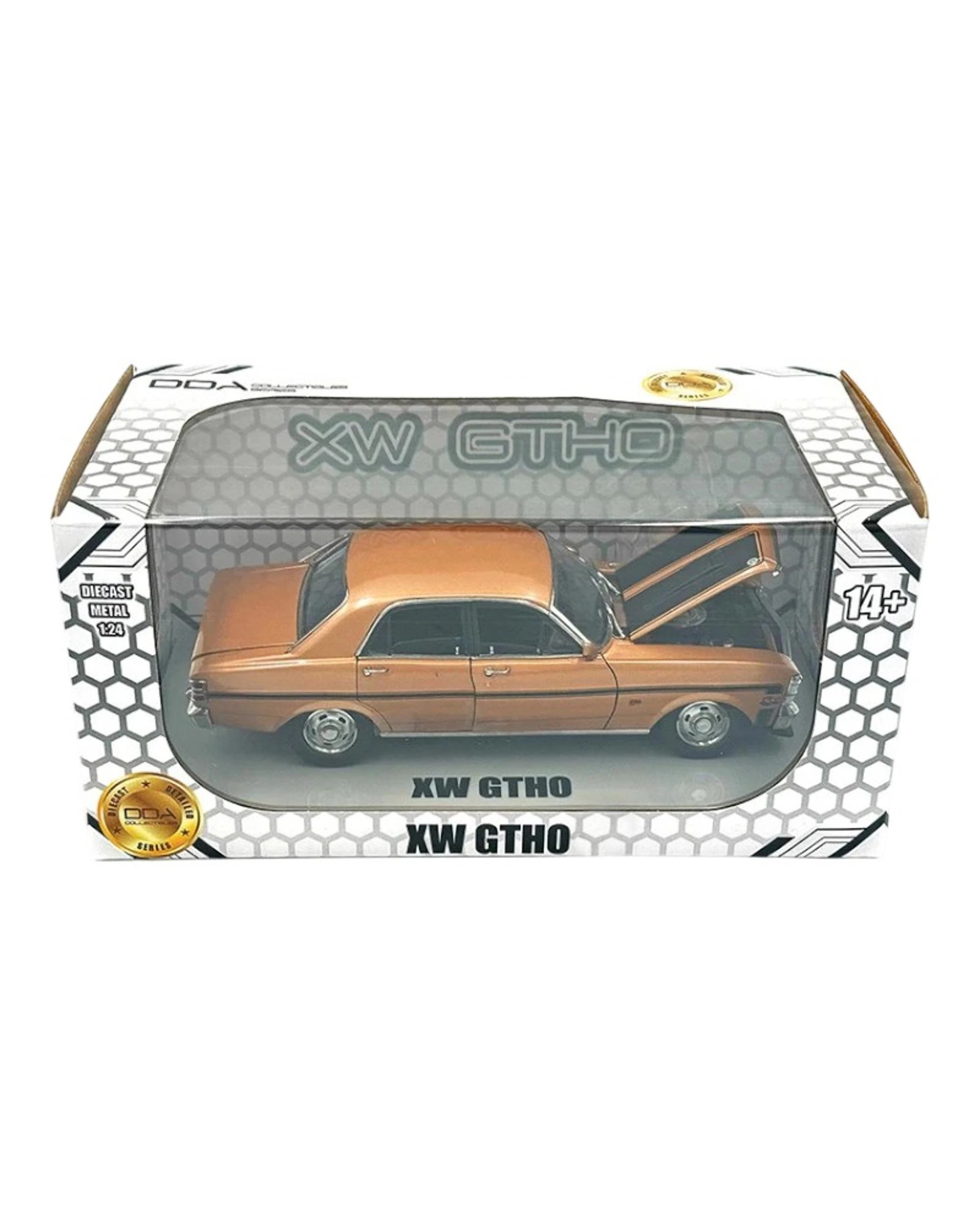 2 DDA Ford Falcon XW GTHO Gold 1:24 Scale Diecast Vehicle, 2 of 3