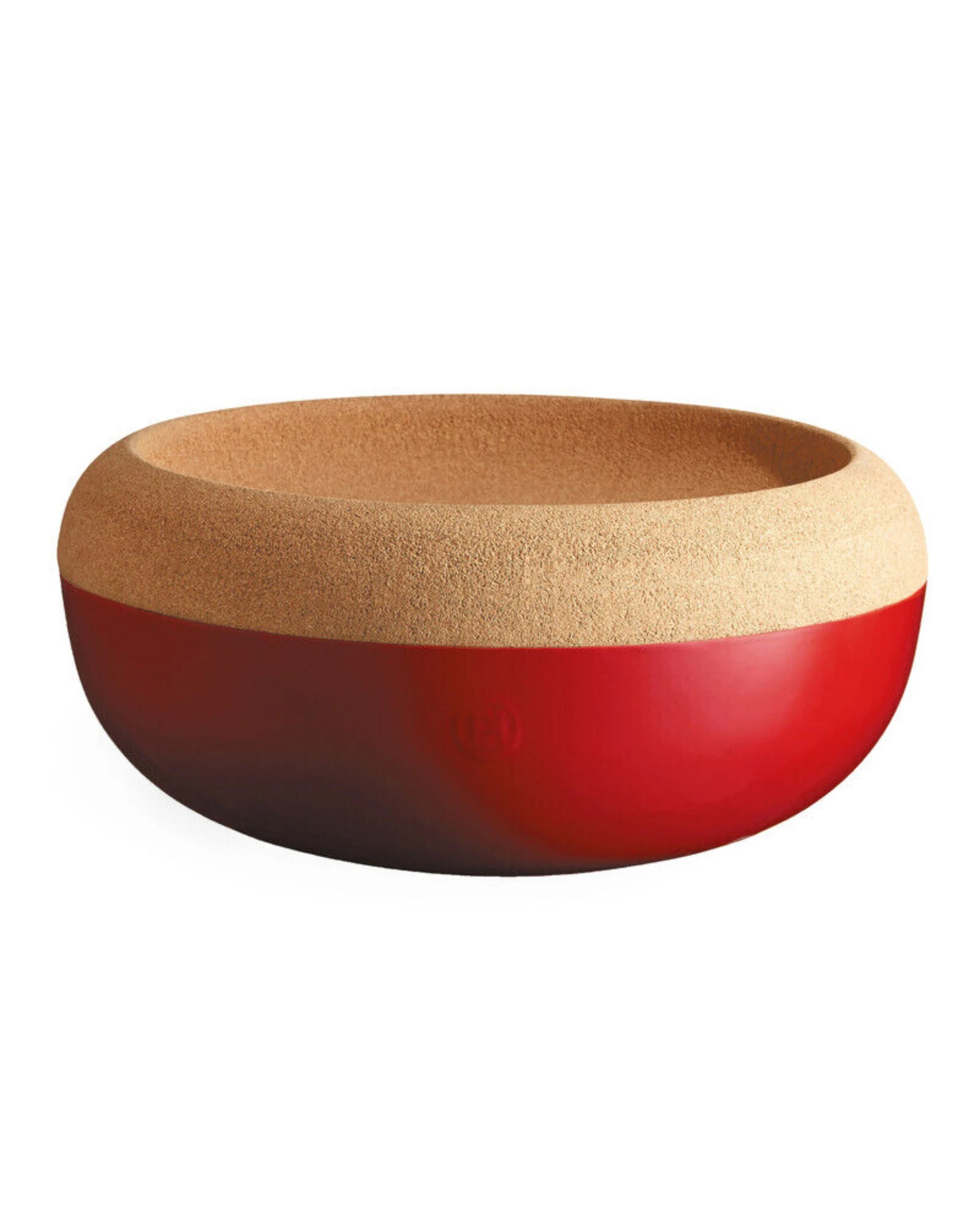 1 Emile Henry Large Storage Bowl - Red, 1 of 3