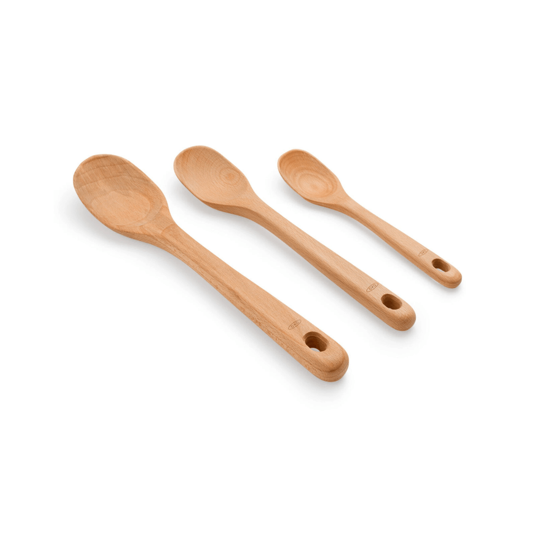 2 OXO Good Grips 3pc Spoon Set – Nylon Cooking Spoons Heat-Resistant Non-Slip Handles Dishwasher Safe, 2 of 3
