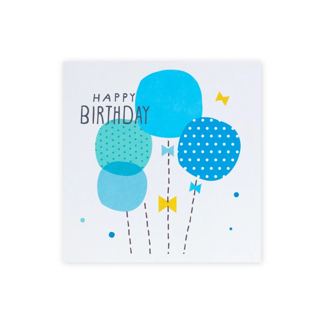 2 Creative Publishing by Hallmark Birthday Greeting Card - Blue Balloons, 2 of 2