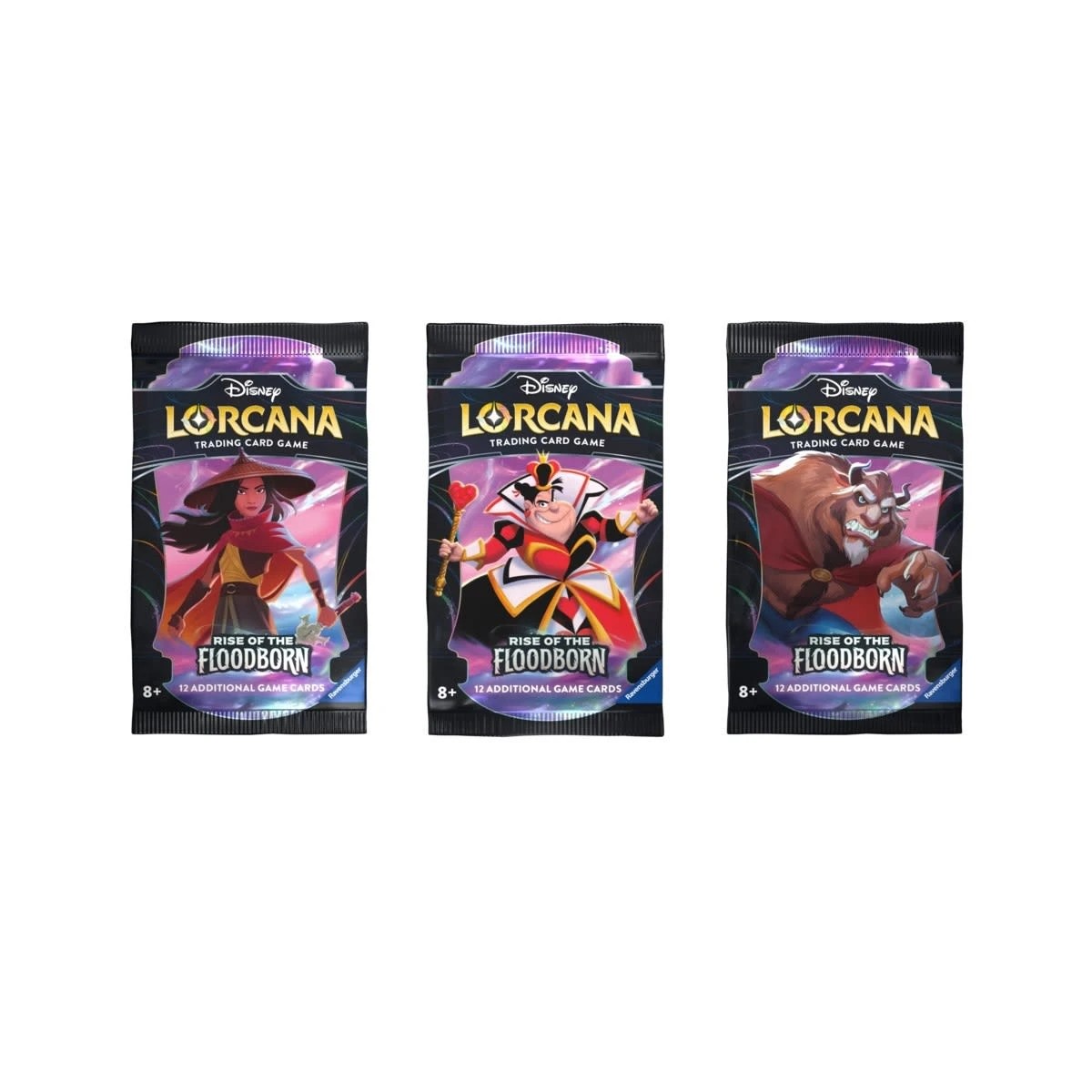 1 Disney Lorcana Trading Card Game: Rise of the Floodborn Booster Pack - Assorted, 1 of 4