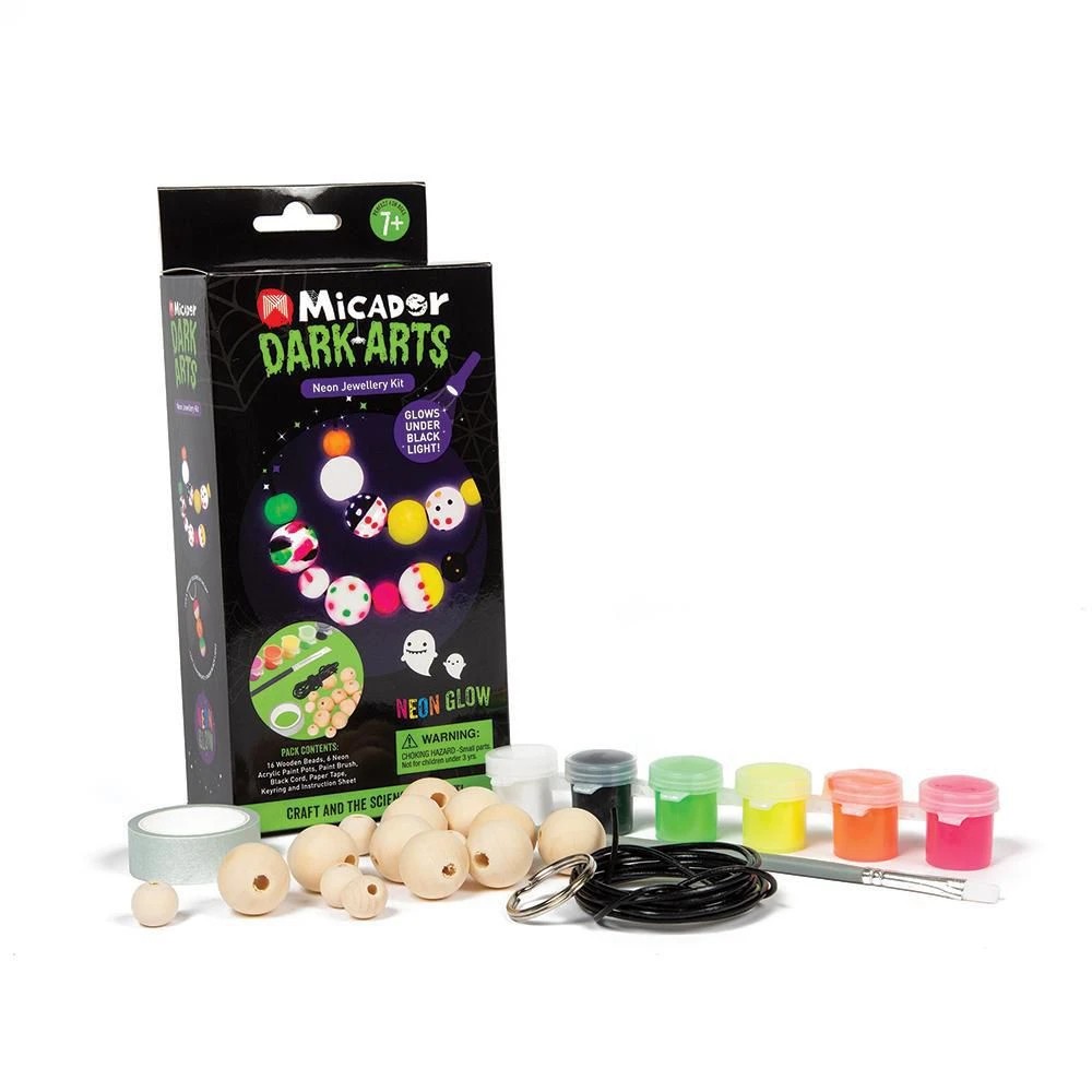 4 Micador Dark Arts Neon Jewellery Kit, 4 of 6