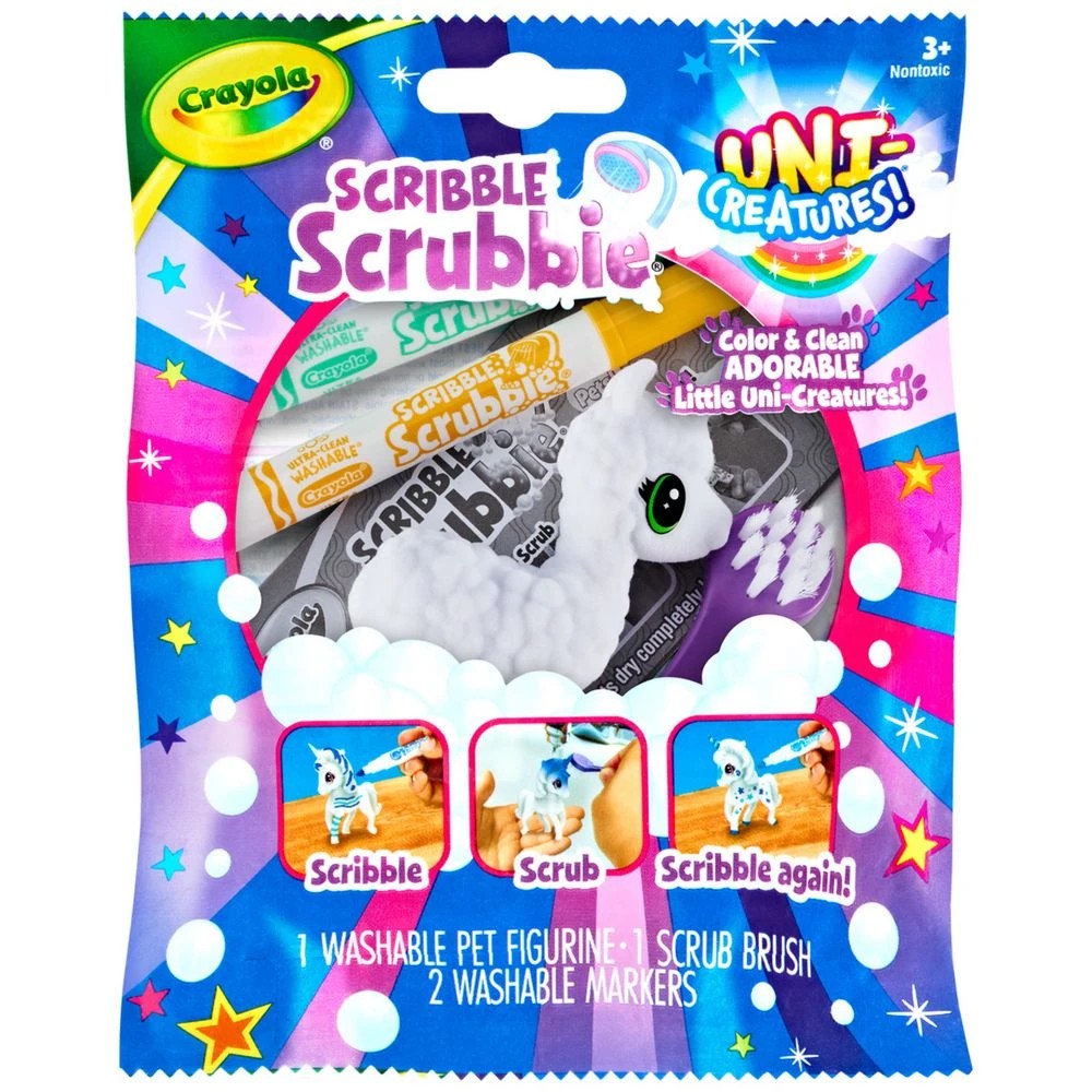 3 Crayola Scribble Scrubbies Unicreatures, 3 of 9