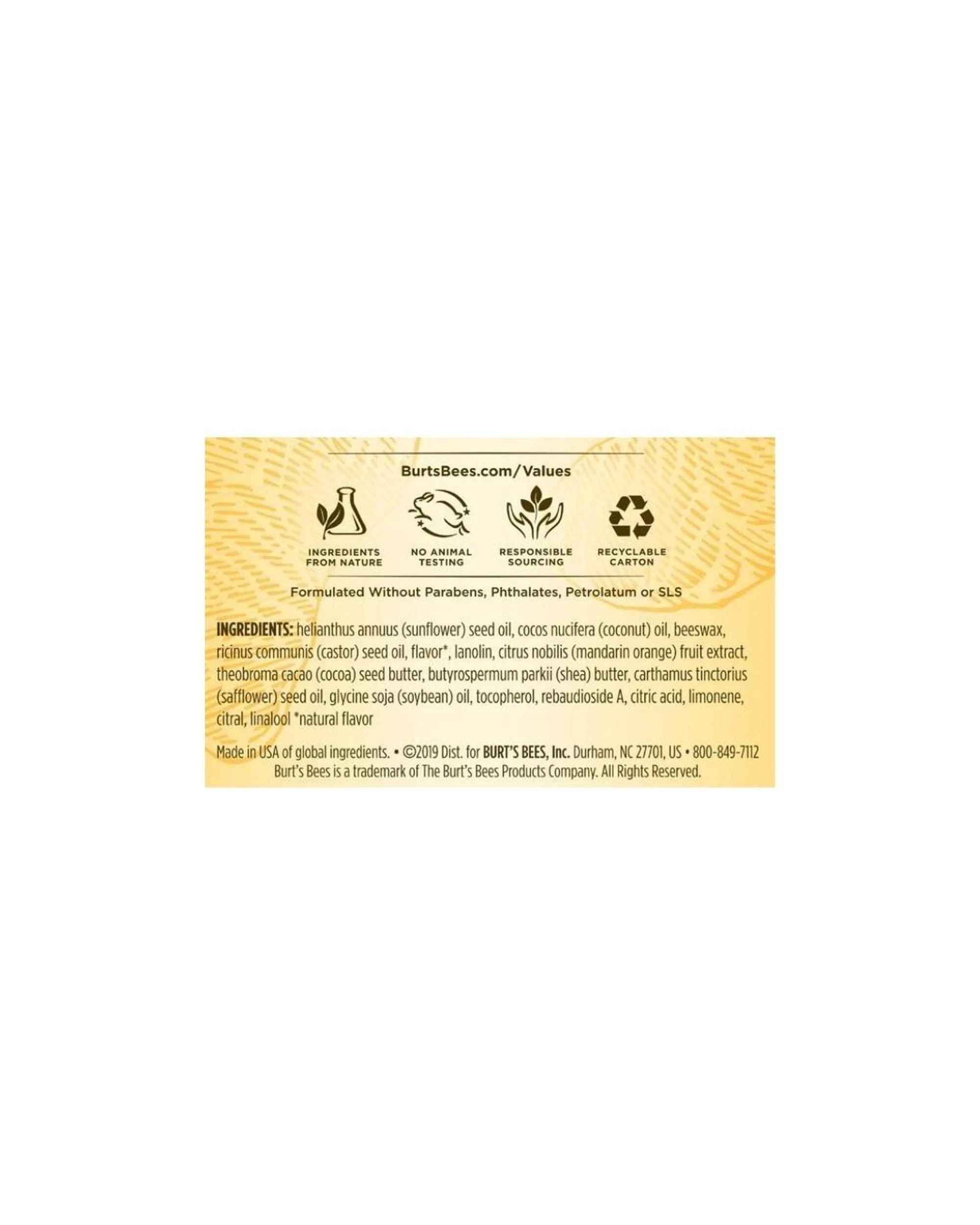 2 Burt's Bees Sweet Mandarin Lip Balm 4.25g, 2 of 2