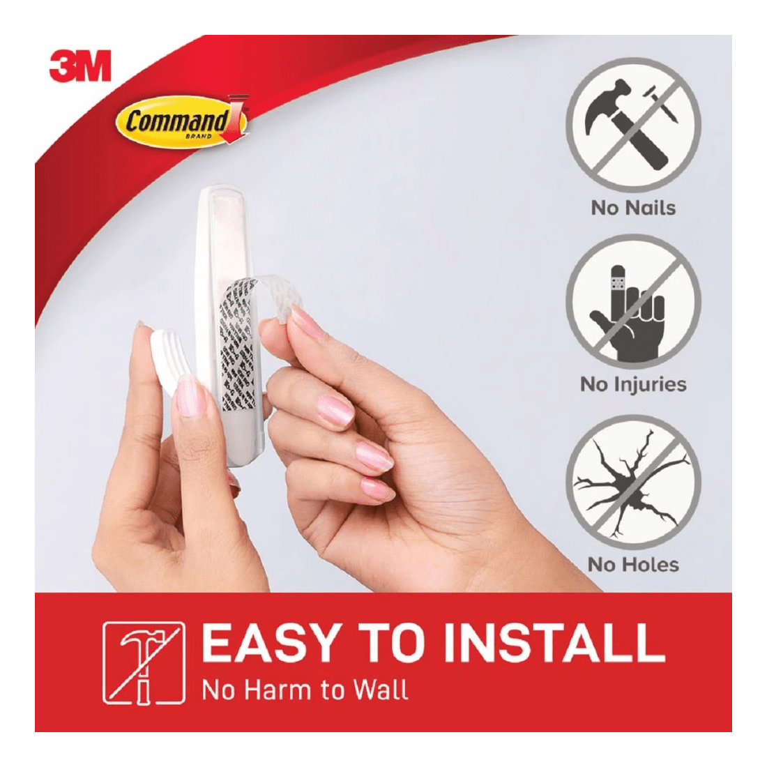 5 3M Command Hooks Value Pack Large, 5 of 8