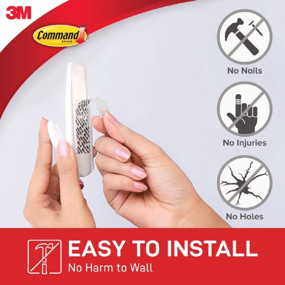 5 3M Command Hooks Value Pack Large, 5 of 8