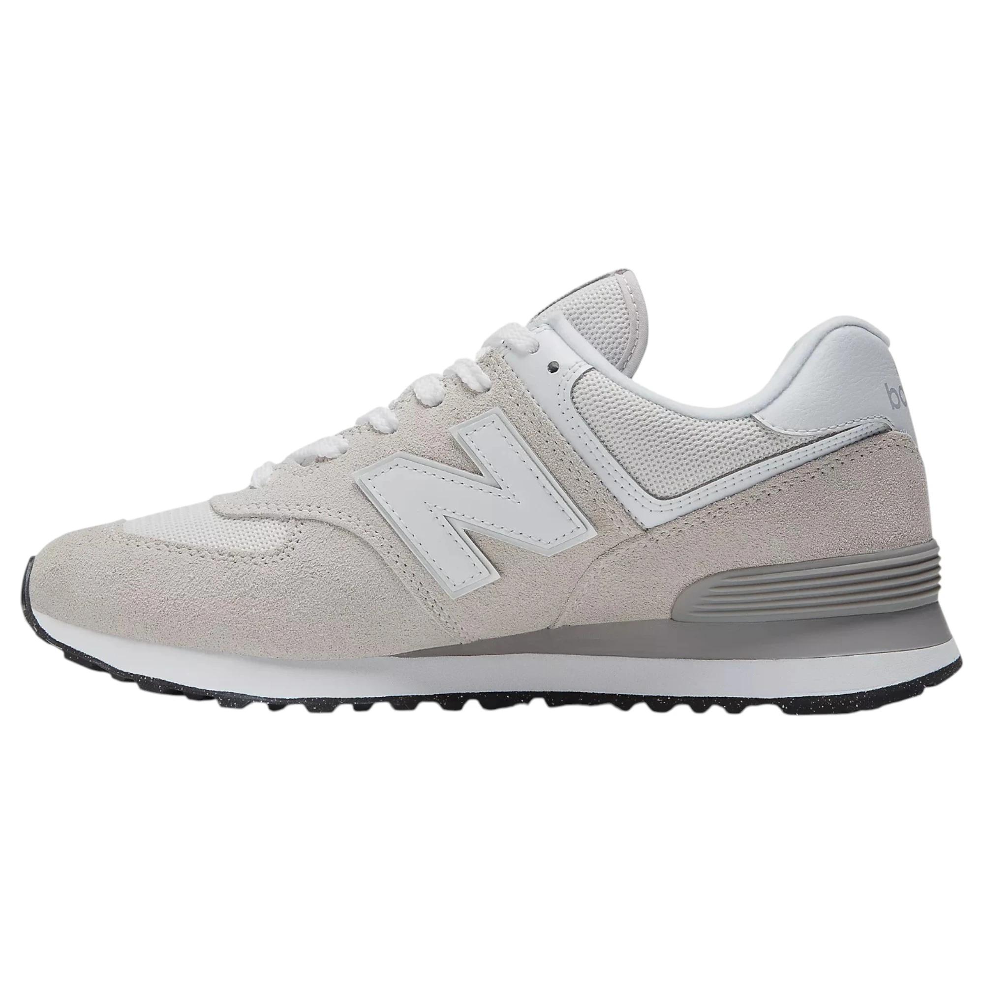 5 New Balance Unisex 574 Athletic Shoes BEIGE/GREY, 5 of 6