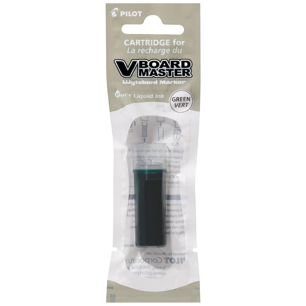 1 PILOT V Board Master Whiteboard Marker Refill Green, 1 of 4
