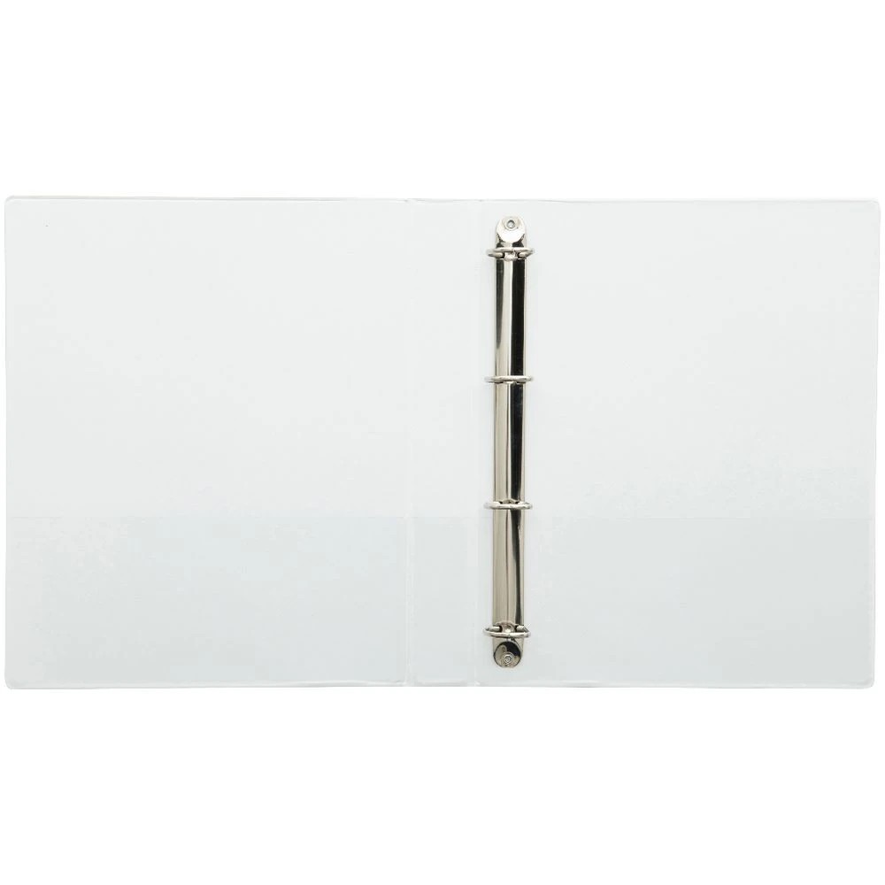 4 J.Burrows Insert Binder A4 4 D-Ring 25mm White, 4 of 6