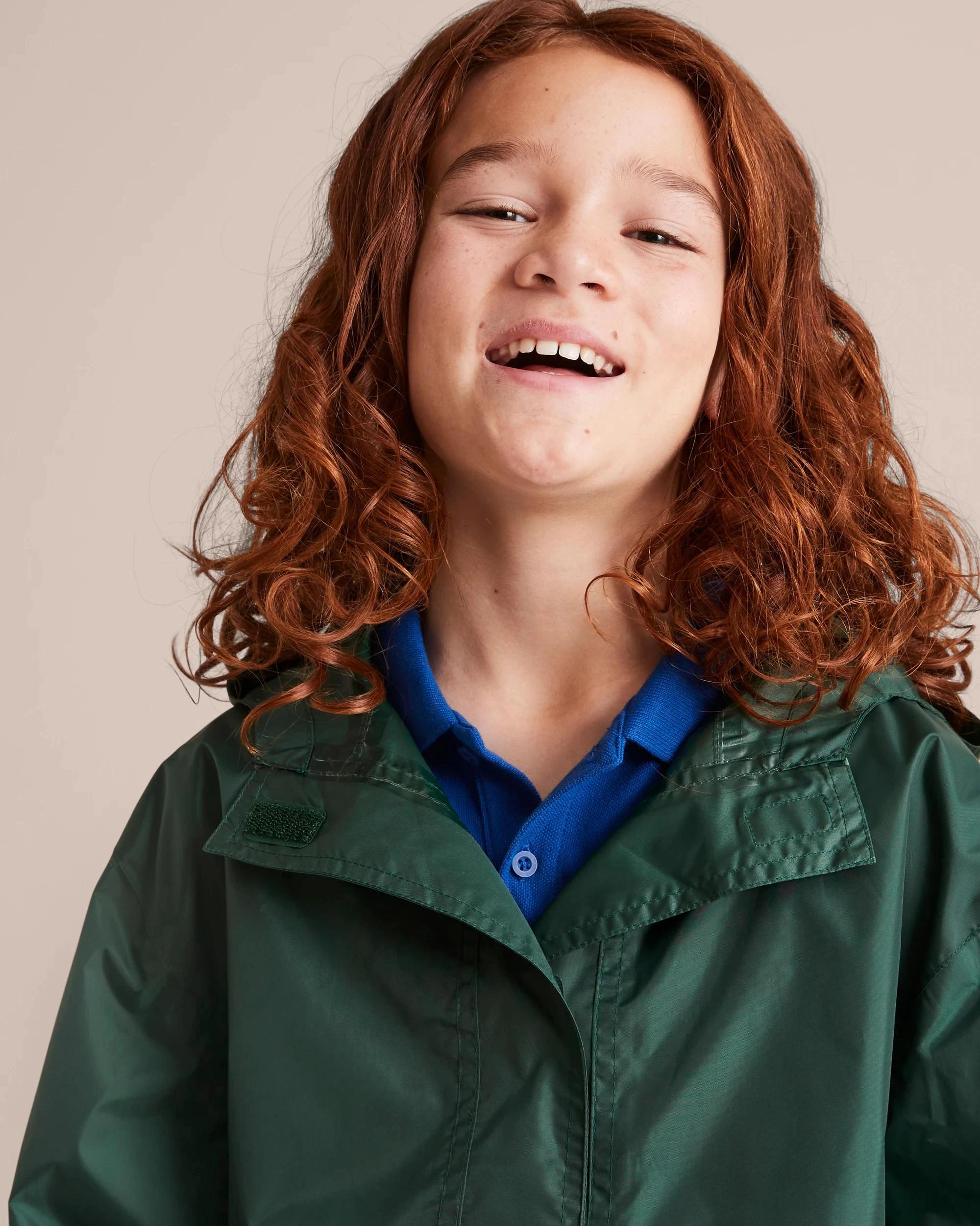 9 Target Kids Unisex Spray Jacket GREEN, 9 of 10