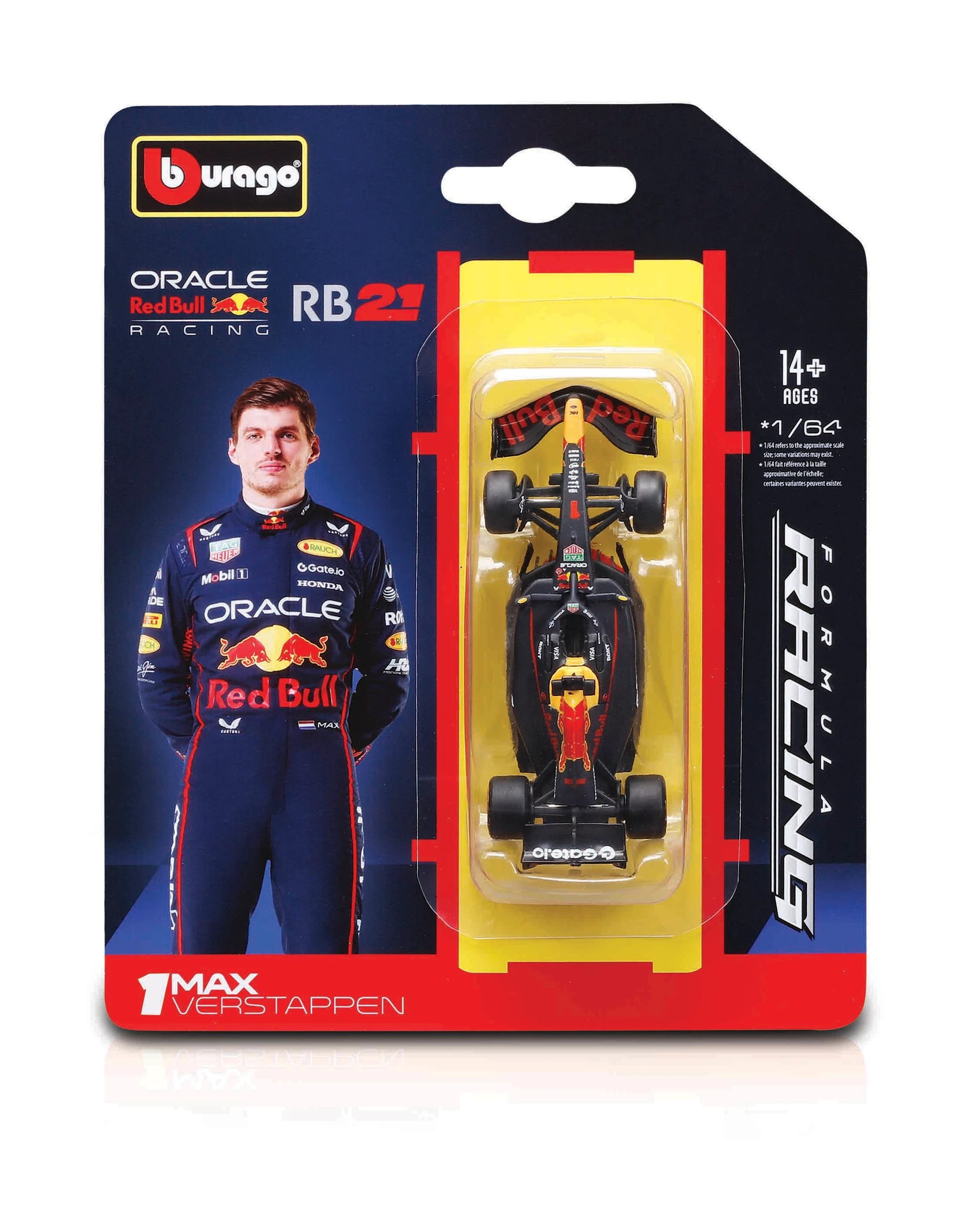8 Bburago Die Cast 1:64 Formula 1 Car - Assorted - Multi, 8 of 10