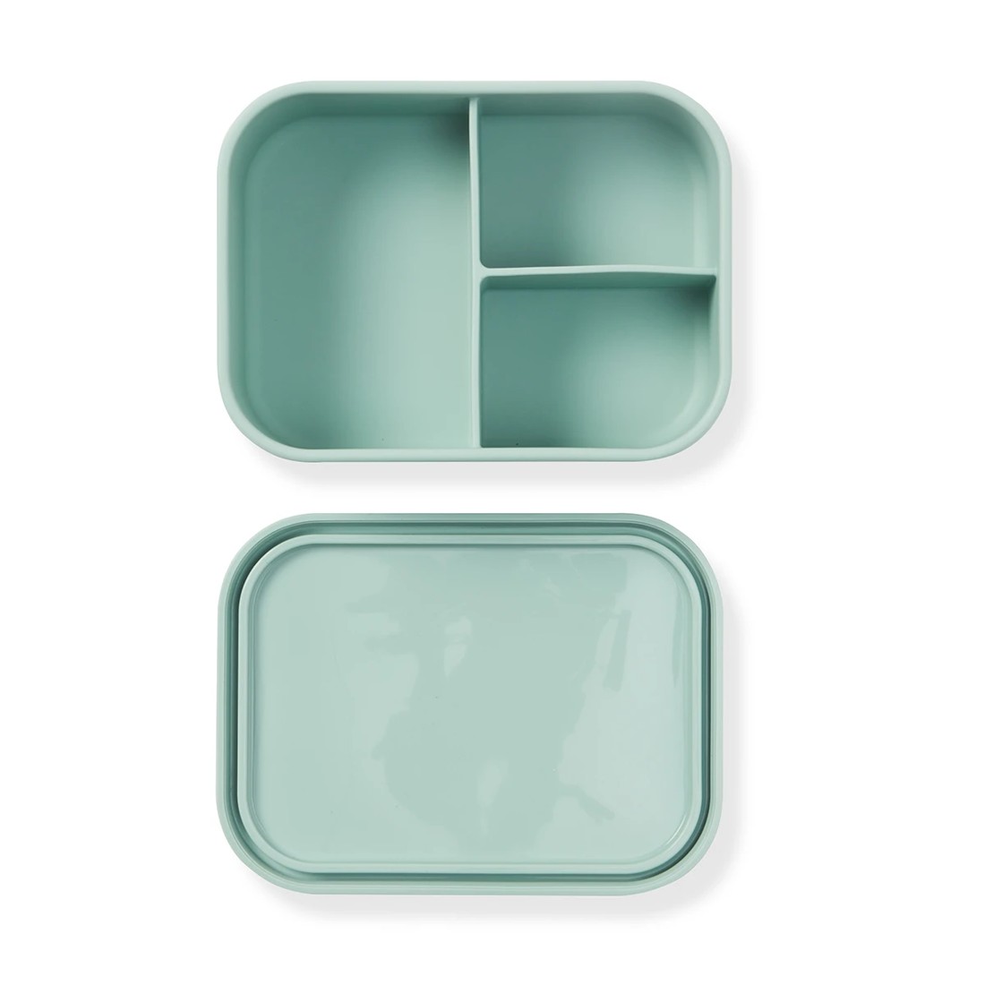 7 Sage Silicone Bento Lunch Box, 7 of 8