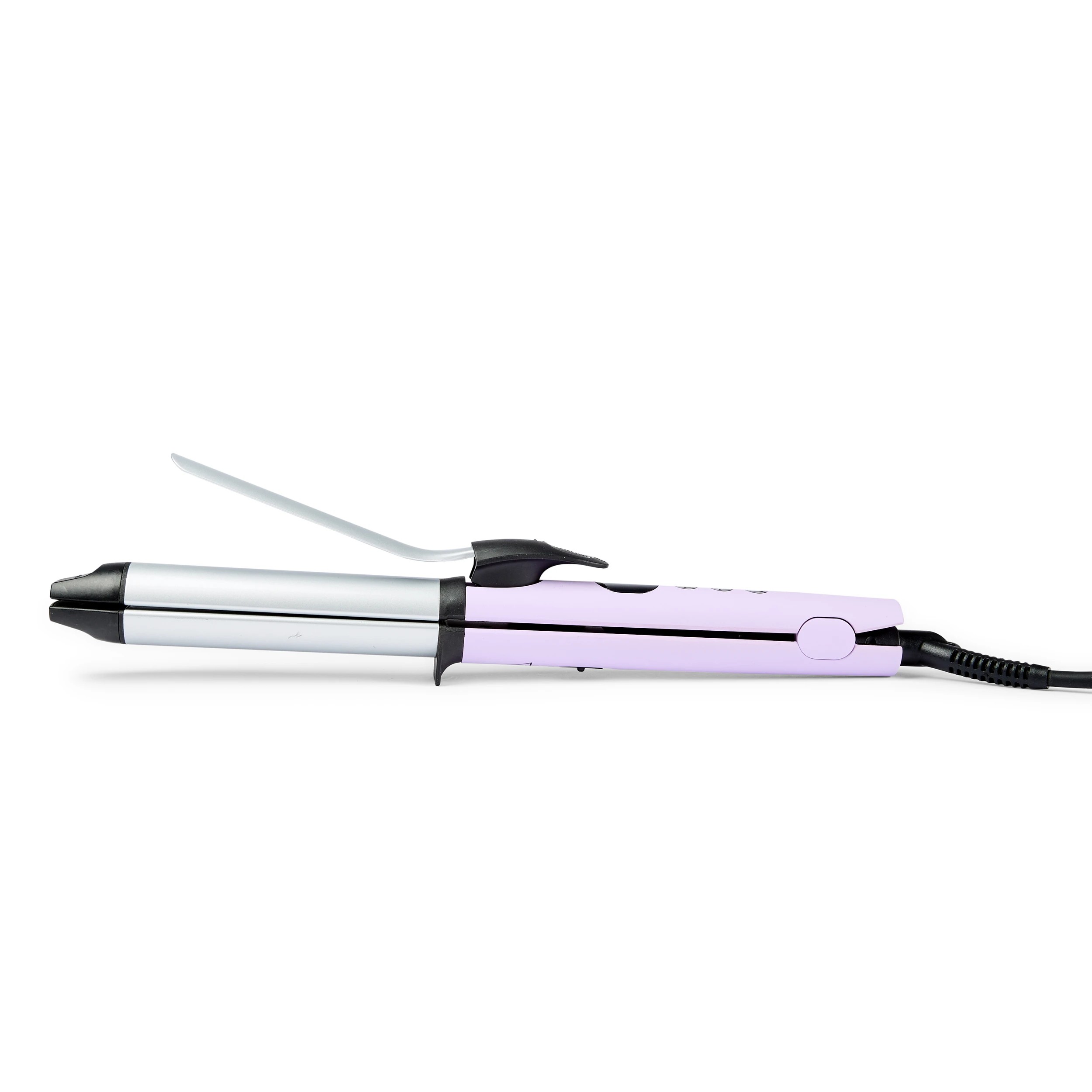 4 2-in-1 Straightening Curler - Purple, 4 of 10