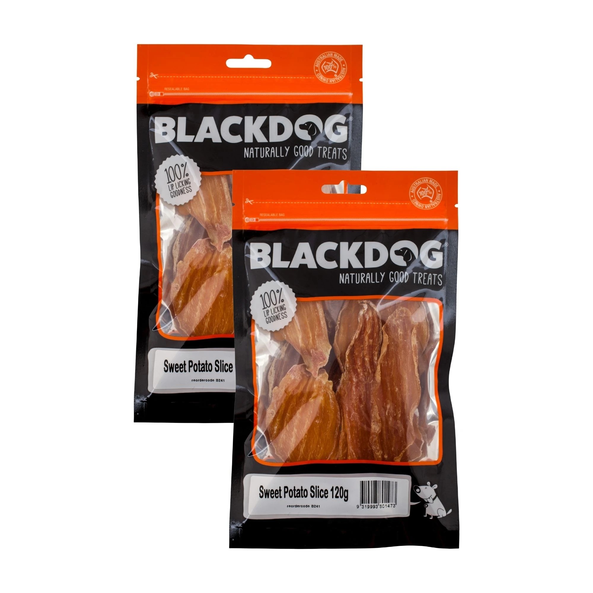 1 Blackdog Sweet Potato Slice 120g x 2pk, 1 of 1