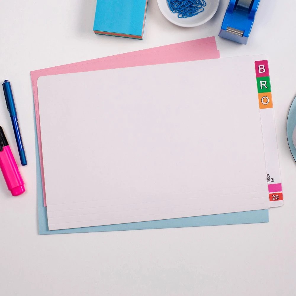 2 Avery Foolscap Lateral File White 15 Pack, 2 of 4