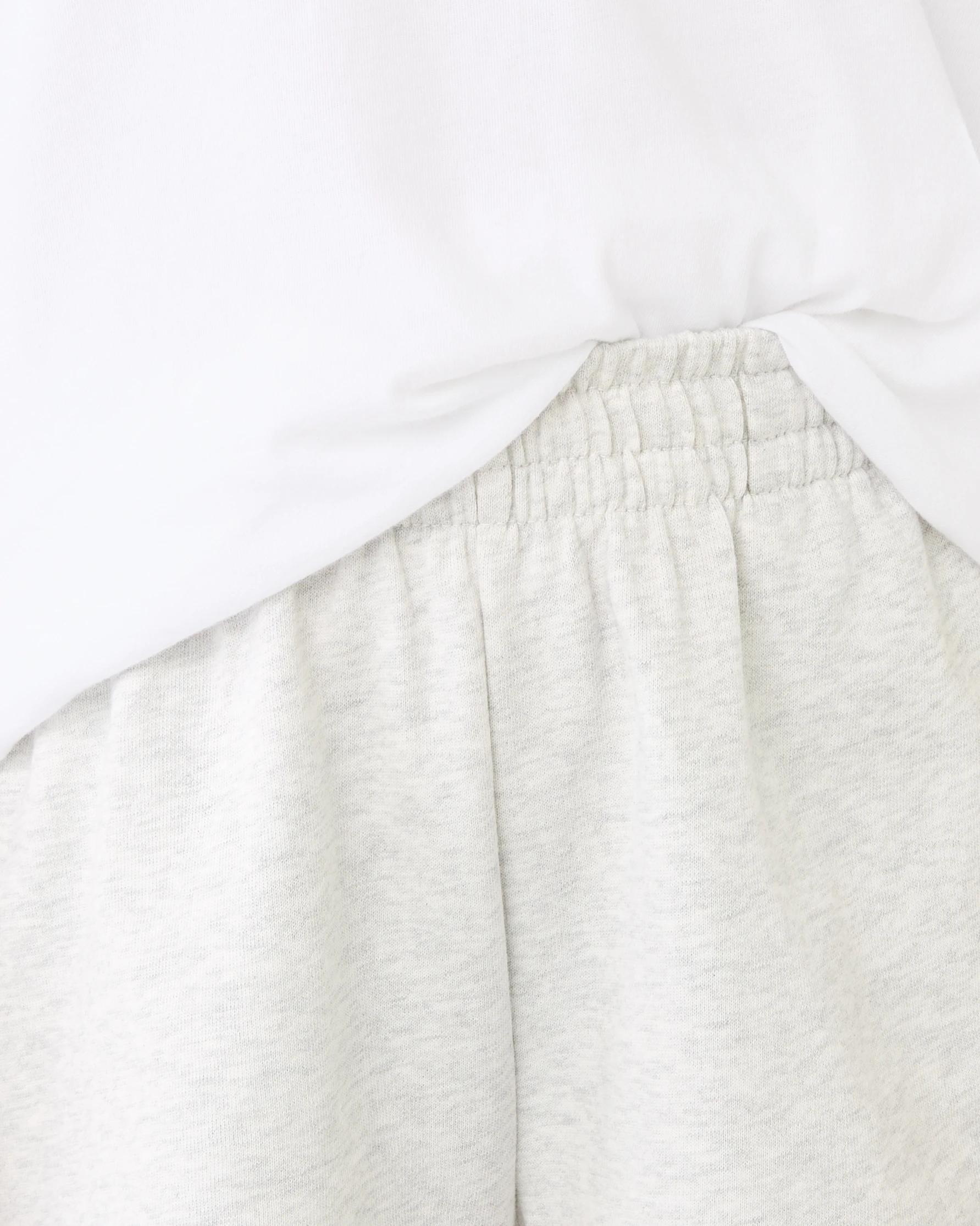 3 French Terry Shorts WHITE MARLE, 3 of 6