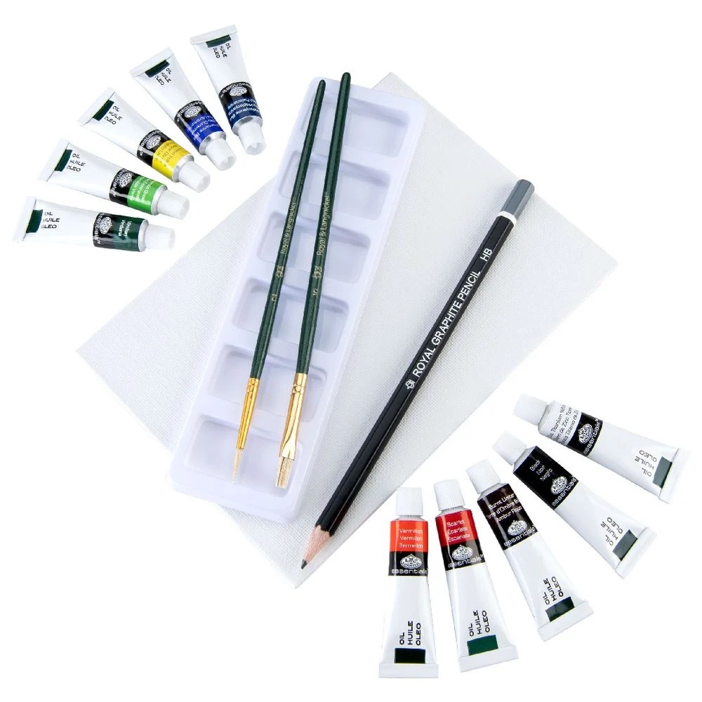 4 Royal & Langnickel Essentials Oil Paint Set 15 Piece, 4 of 8