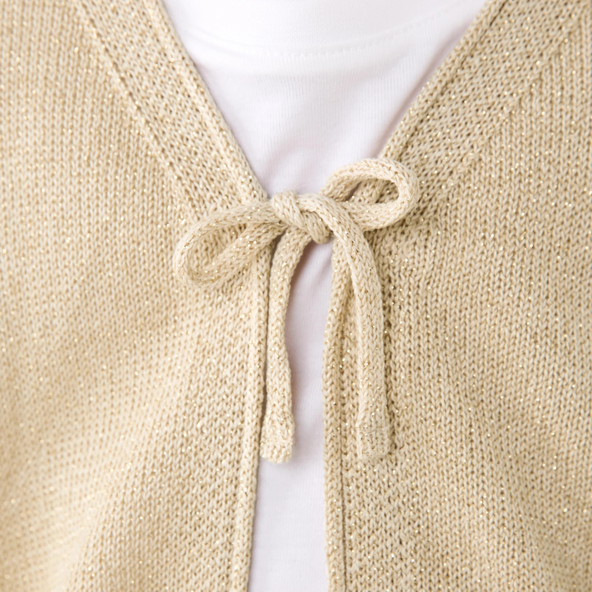 4 Christmas Cardigan Gold, 4 of 7