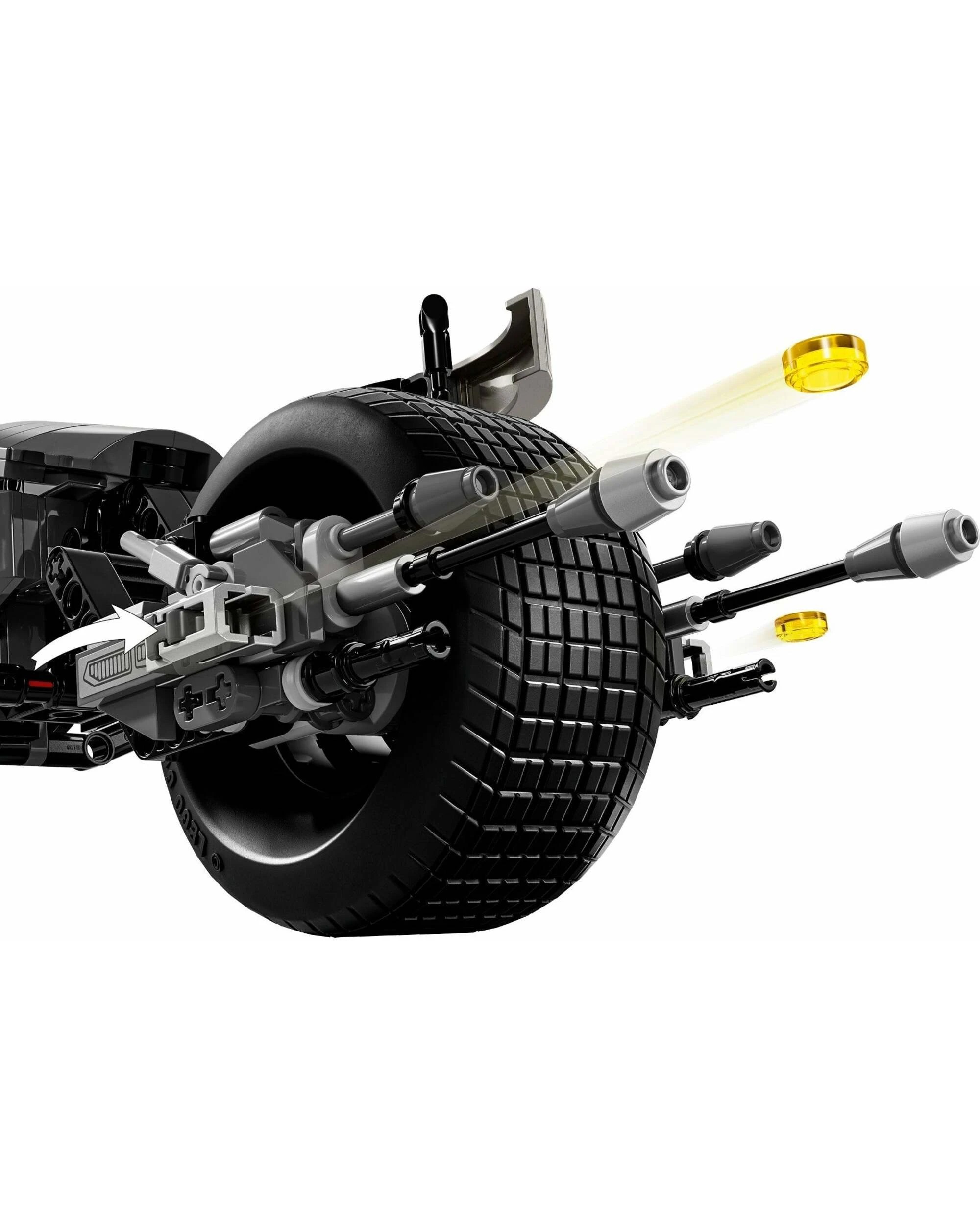 5 LEGO 76273 DC Batman Construction Figure BatPod Bike, 5 of 5