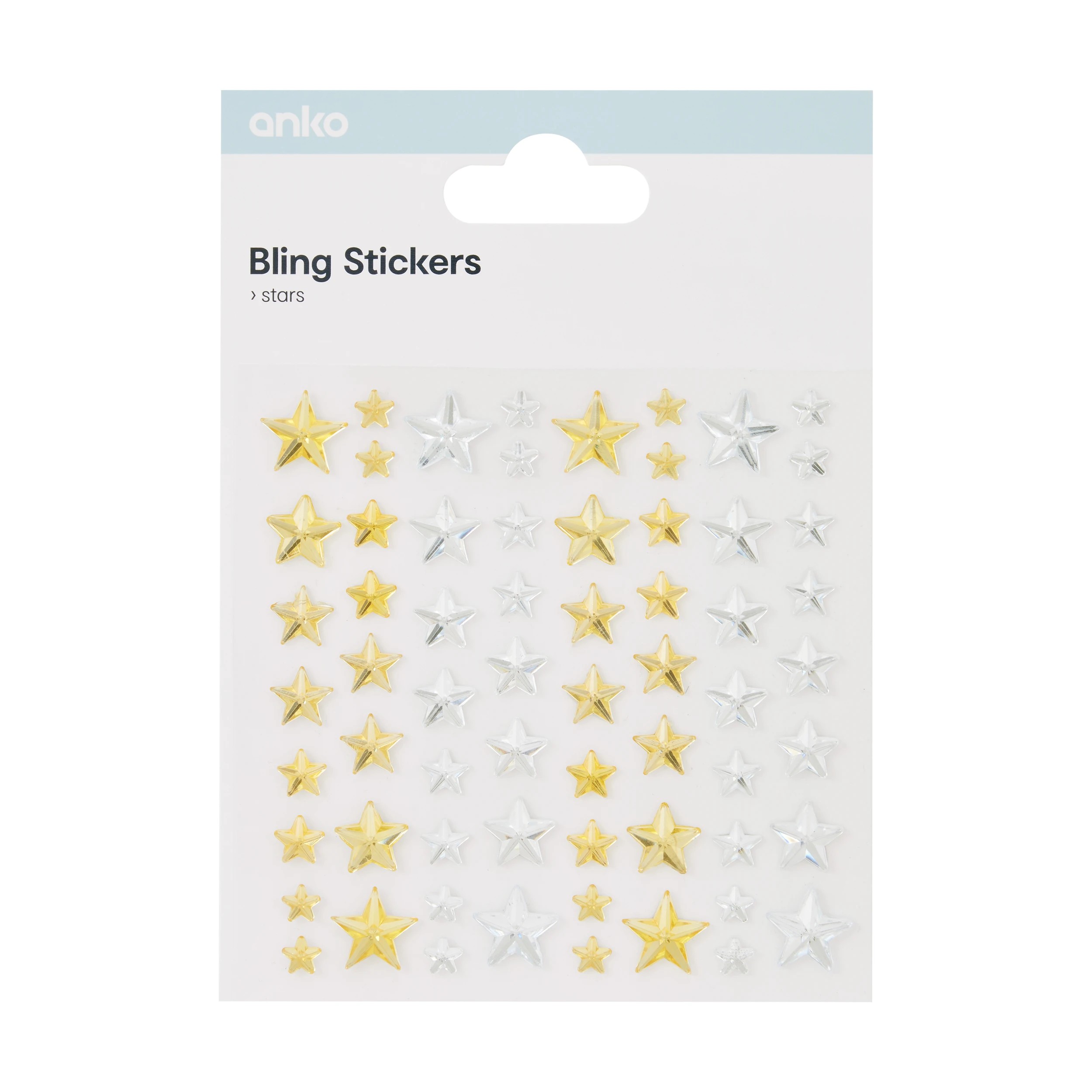 1 Bling Stickers - Stars, 1 of 3
