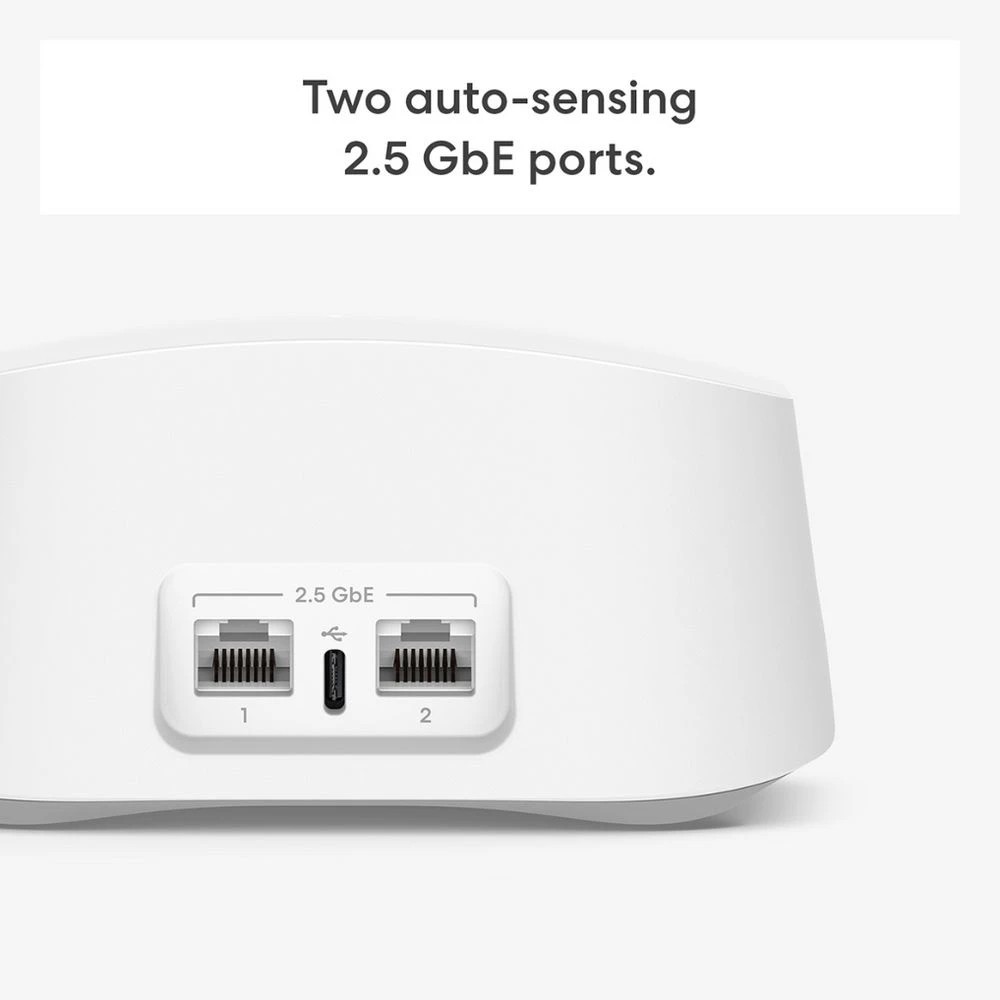 2 Amazon eero 7 Dual-Band Mesh WiFi-7 Router, 2 of 7