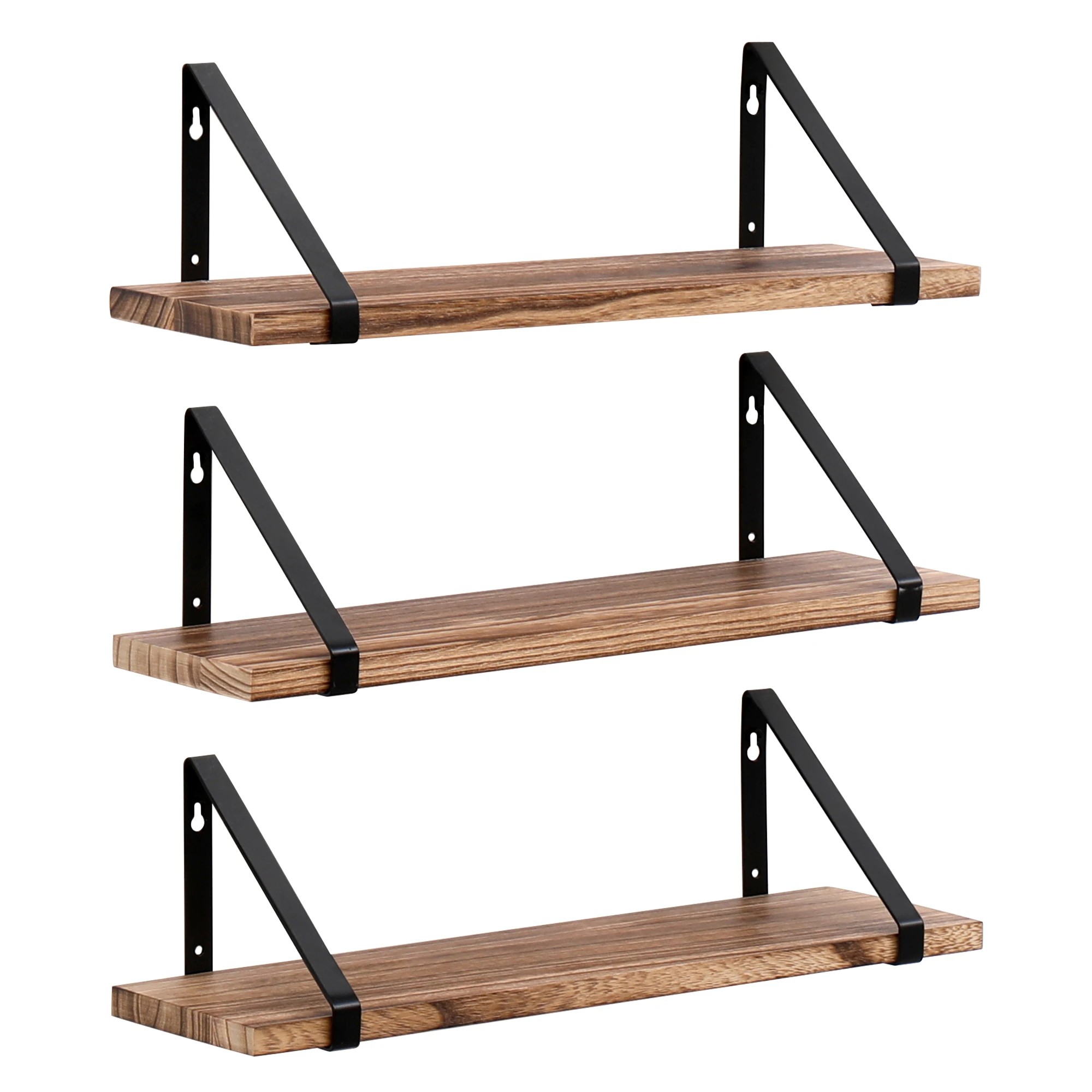 1 Levede Floating Shelf DIY Hanging Shelves Wall Mounted Storage Display 43x12cm, 1 of 7