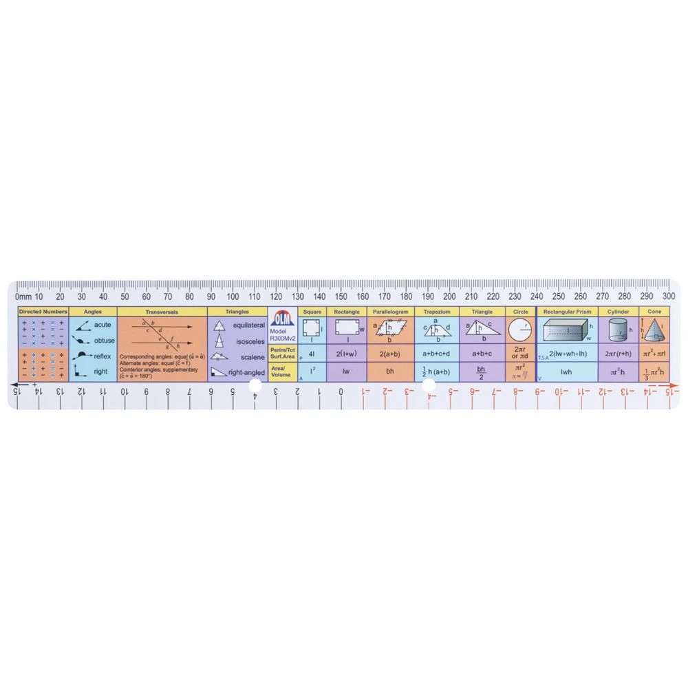 1 Mathomat R300MV2 Ruler 30cm, 1 of 3