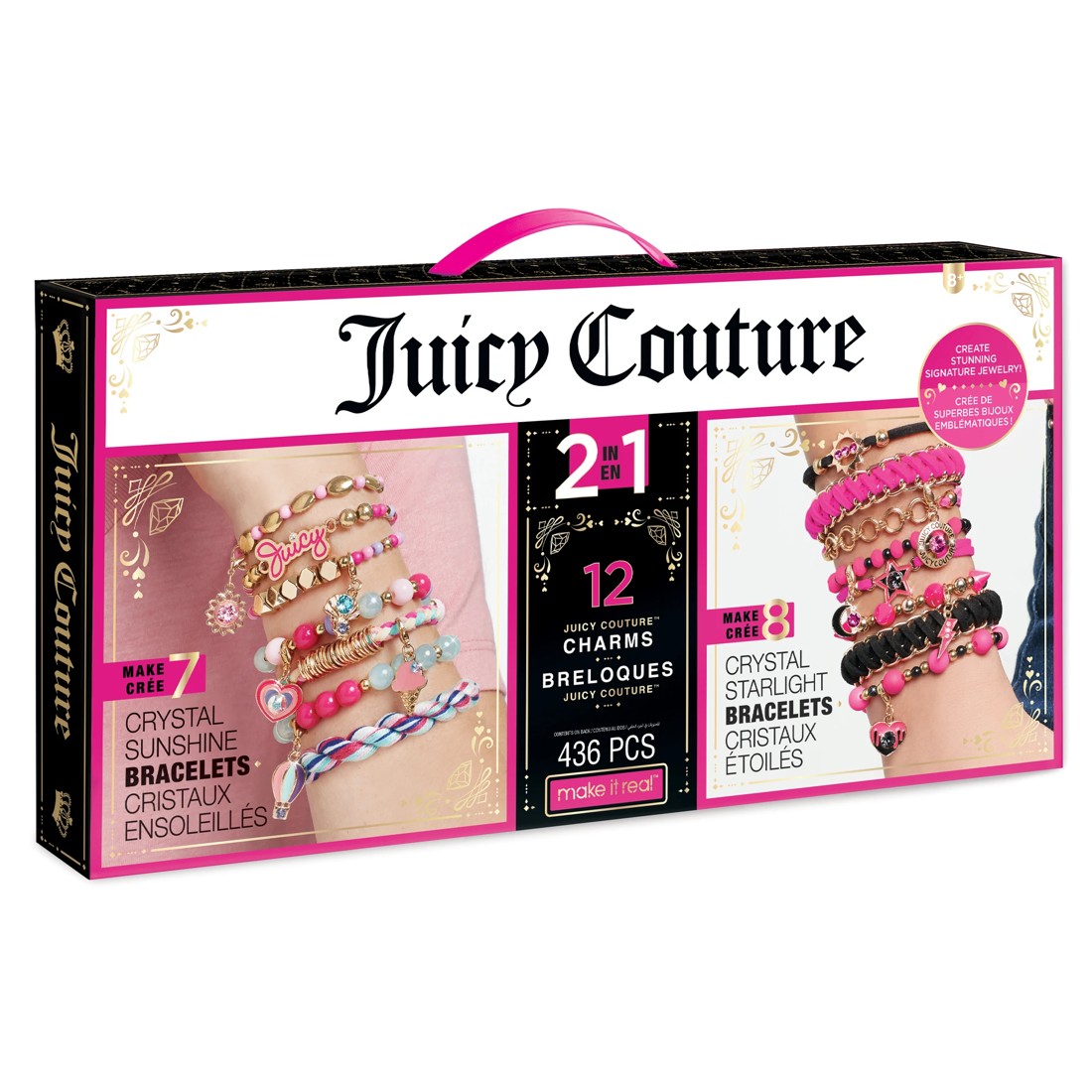 1 436 Pieces Juicy Couture Jewellery 2-in-1 Pack, 1 of 9