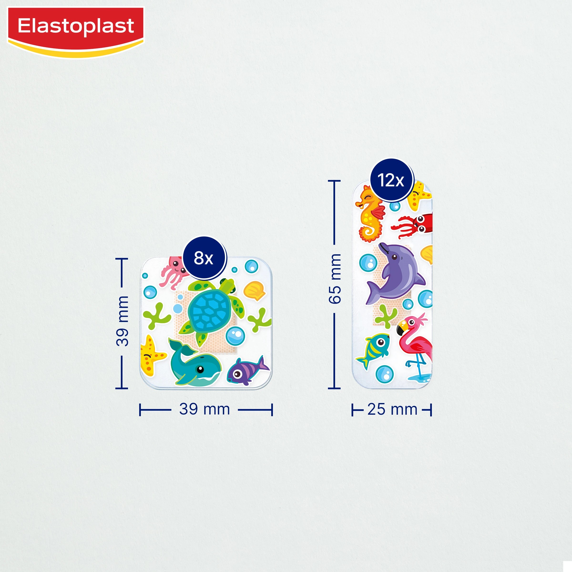 7 20 Pack Elastoplast Waterproof Kids Strips, 7 of 10
