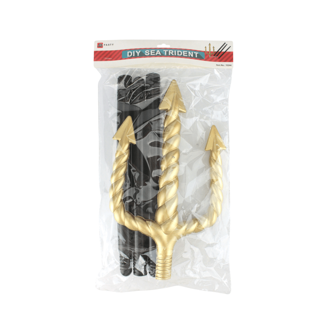 4 JD Party Gold Spiral Trident, 4 of 5