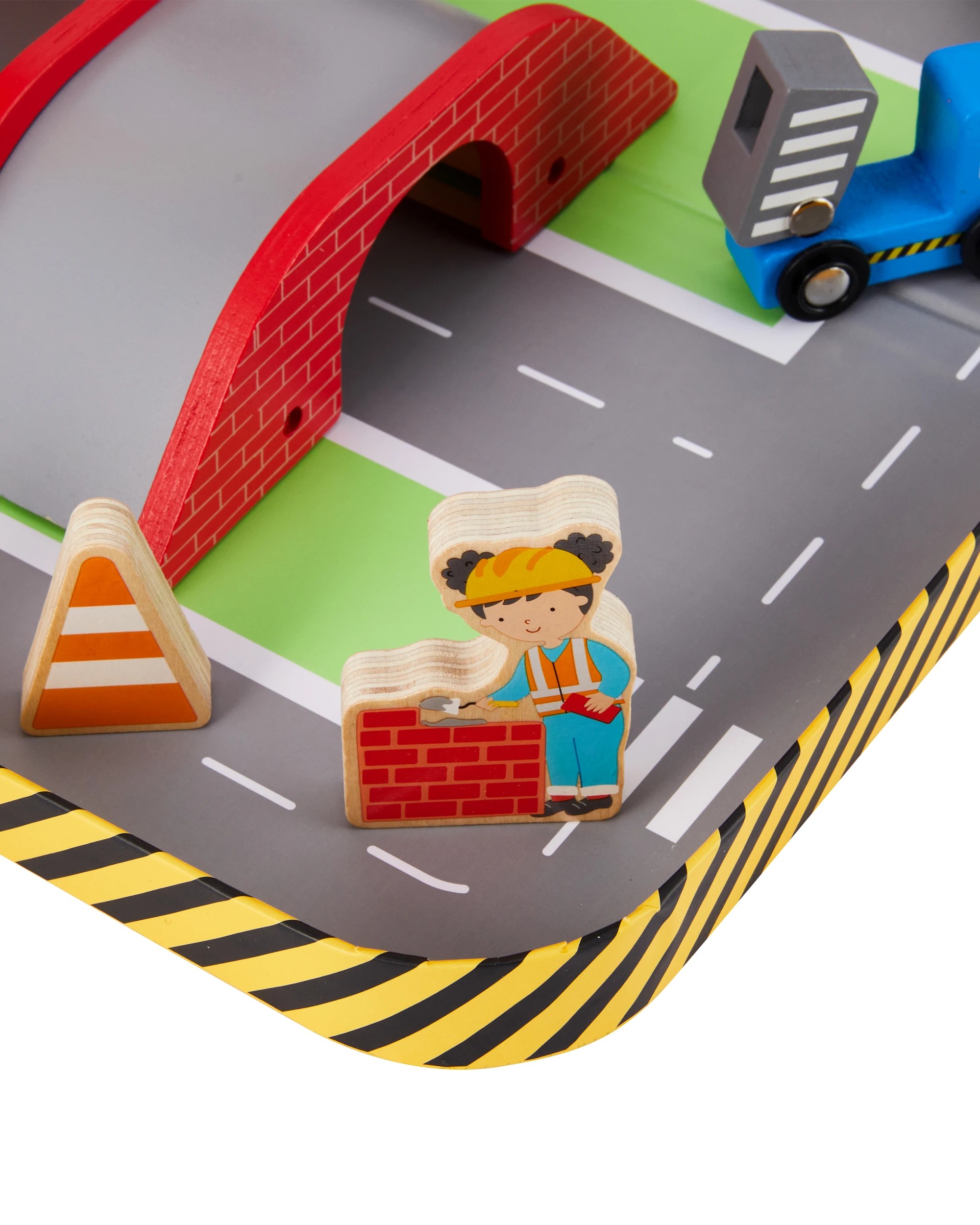 3 16 Piece  Wooden Suitcase Constructions Set, 3 of 8