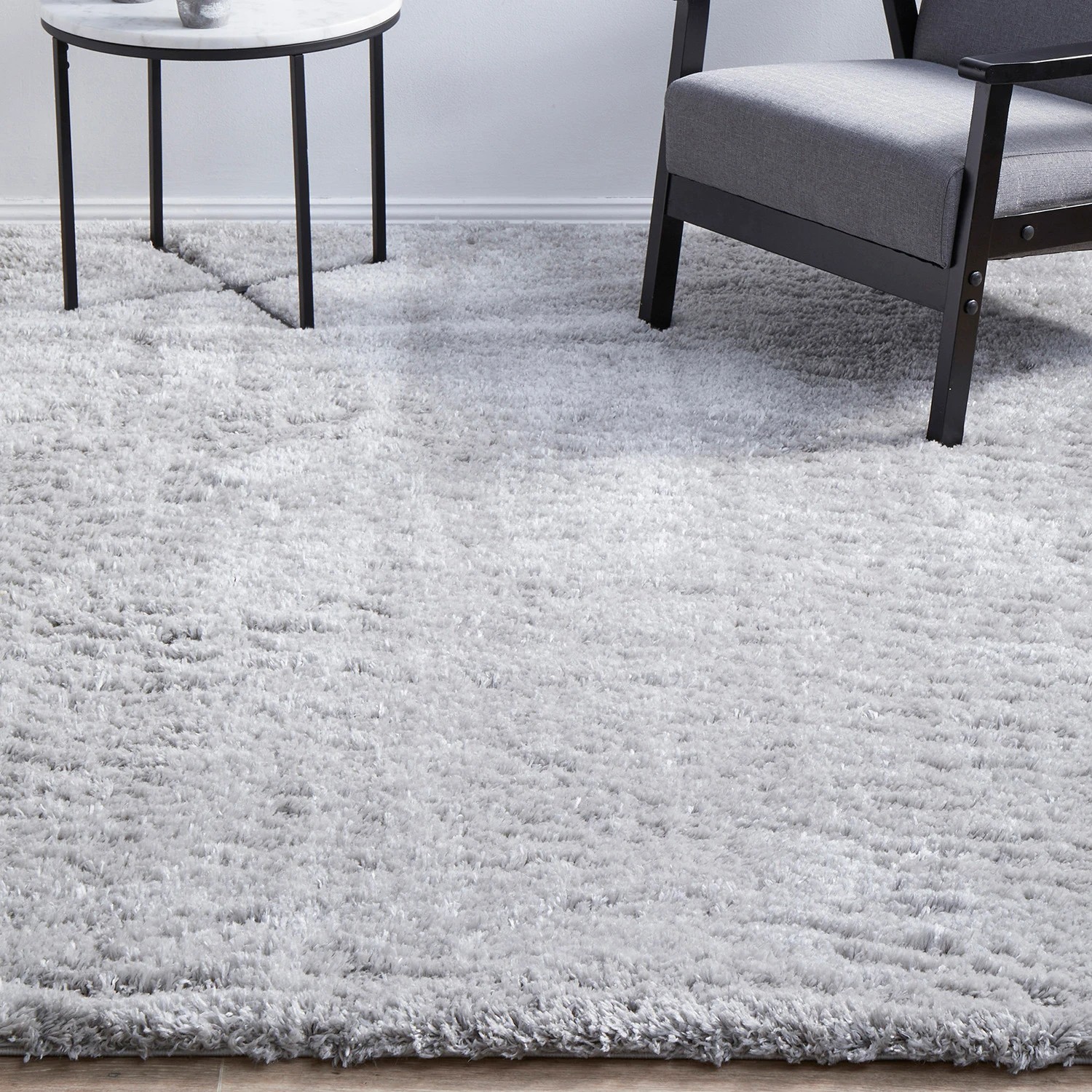 3 Common Ground Rugs Angel 150x80cm - Small Power Loomed Floor Rug - Silver, 3 of 7