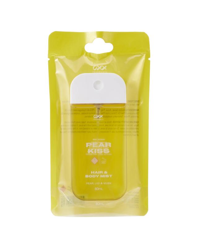 OXX Fragrance Pear Kiss Hair and Body Mist 80ml - Pear, Lily and Musk Sce