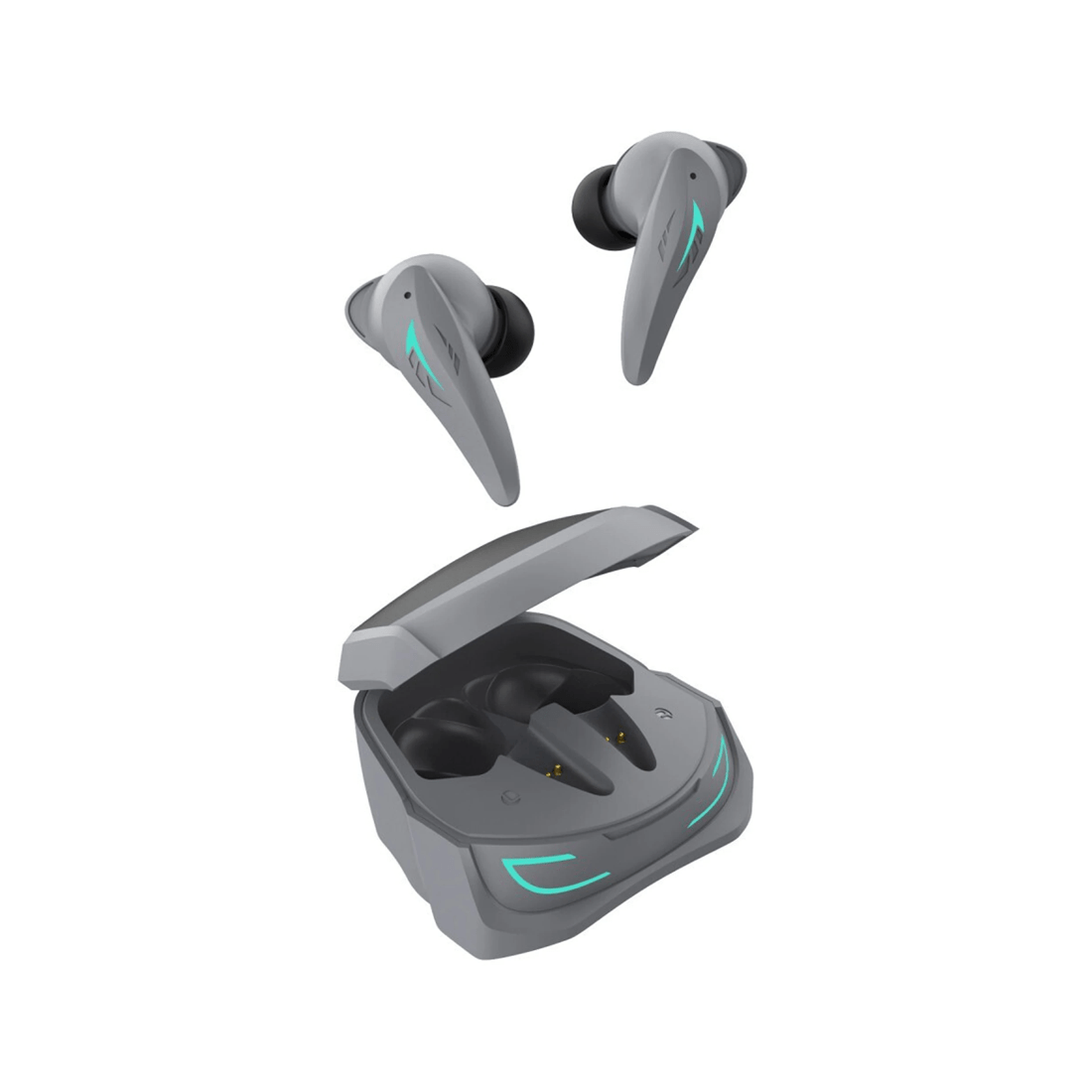 5 Laser Tws Wireless Bluetooth Gaming Earphones Noise Cancelling Case - Black, 5 of 8