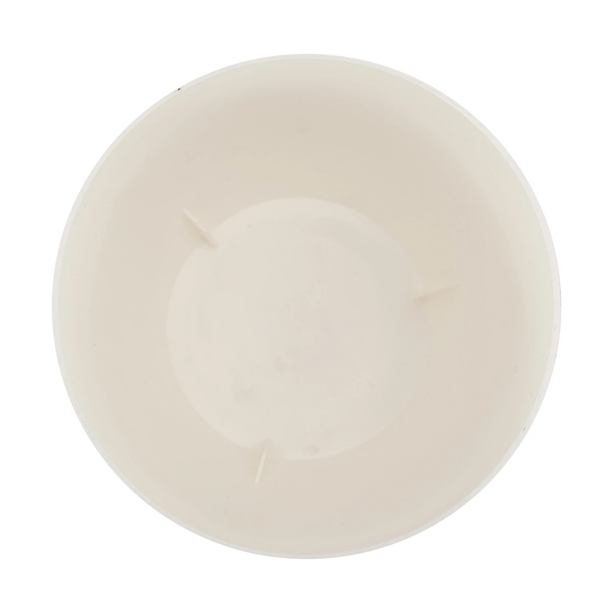 3 12cm Plastic Pot - White, 3 of 6