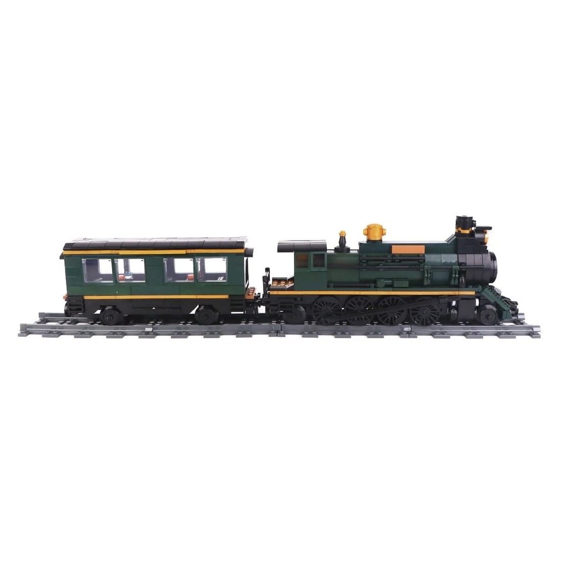 3 691 Piece Mini Blocks Vehicle Series: Classic Train, 3 of 4