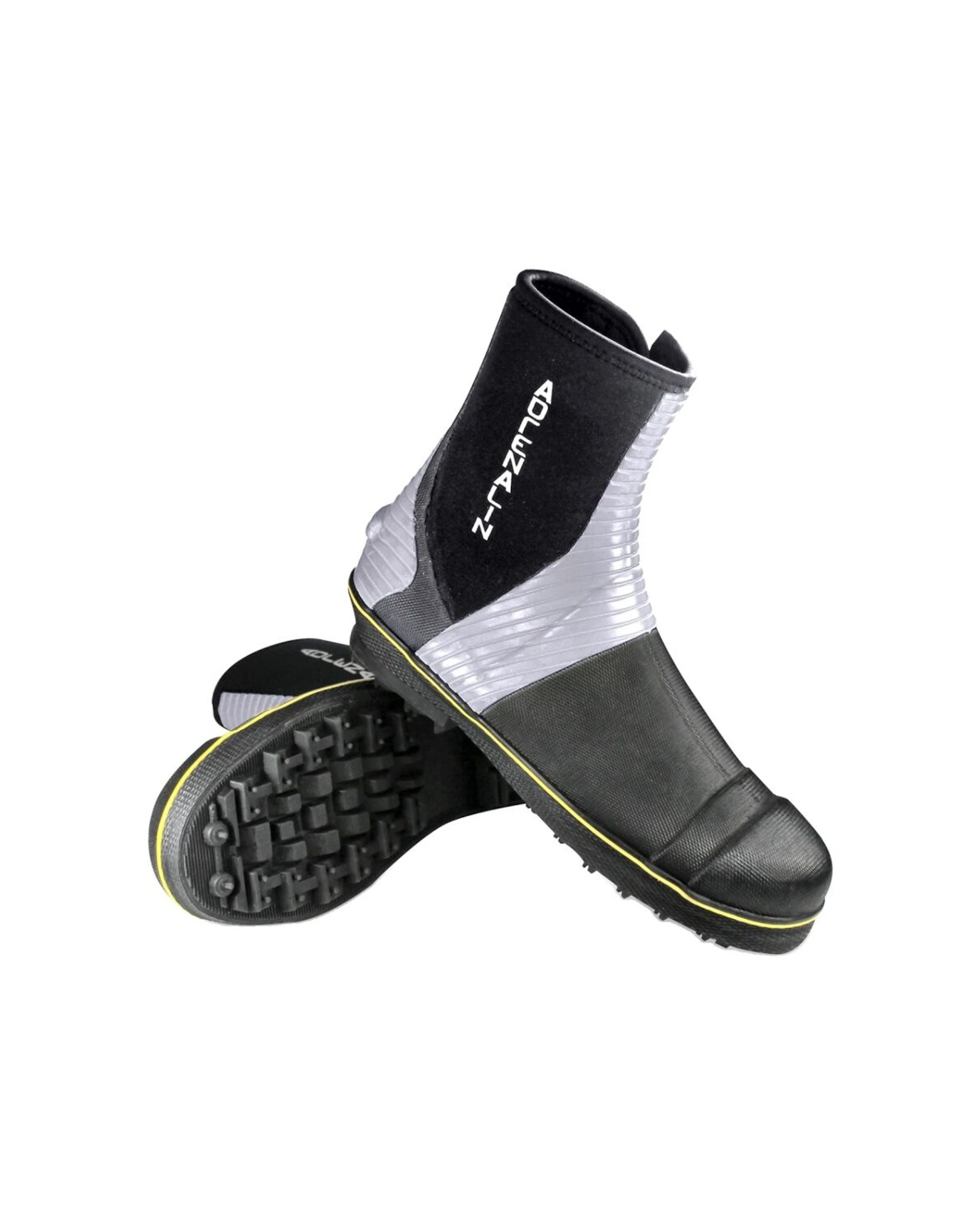 1 Adrenalin Steel Cap Aquatic Neoprene Workboots Diving - 10 - Black, 1 of 4