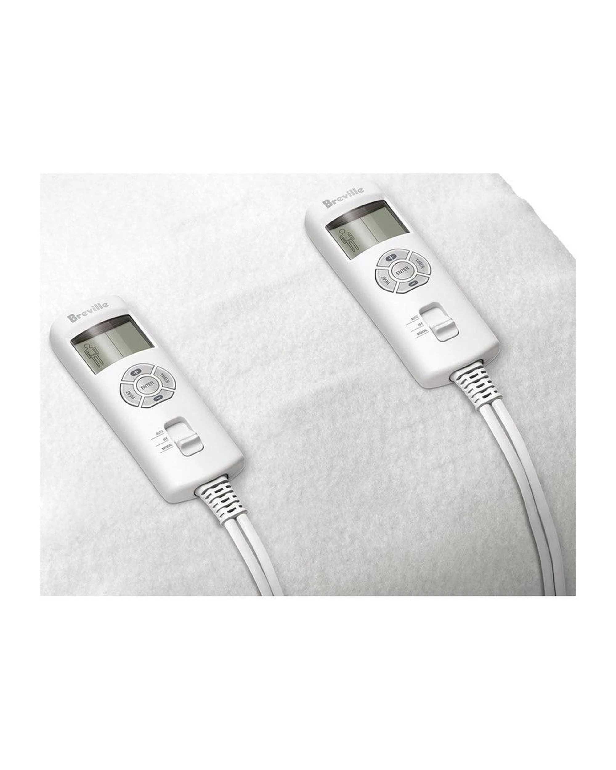 2 Breville BZB437WHT BodyZone Queen Fitted Electric Blanket - Queen Bed - White, 2 of 4