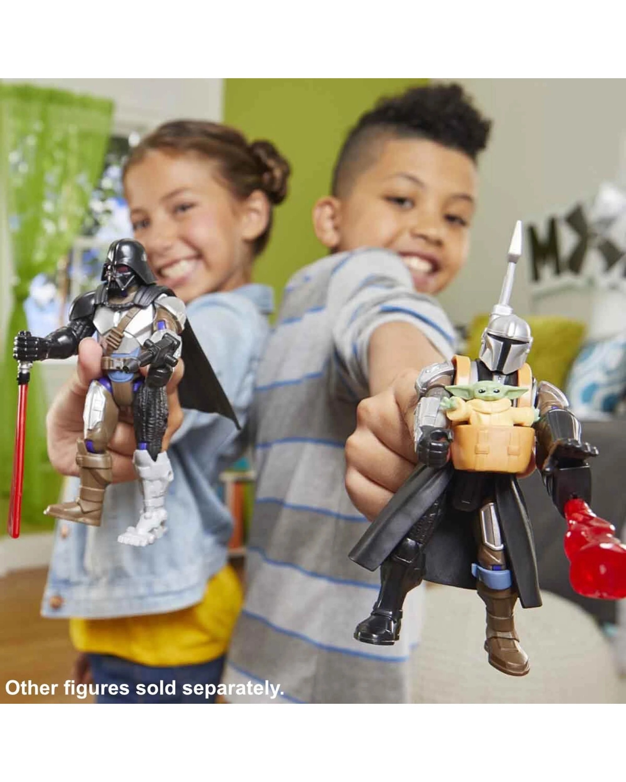 7 MixMashers Star Wars Deluxe The Mandalorian and Grogu Action Figure, 7 of 7