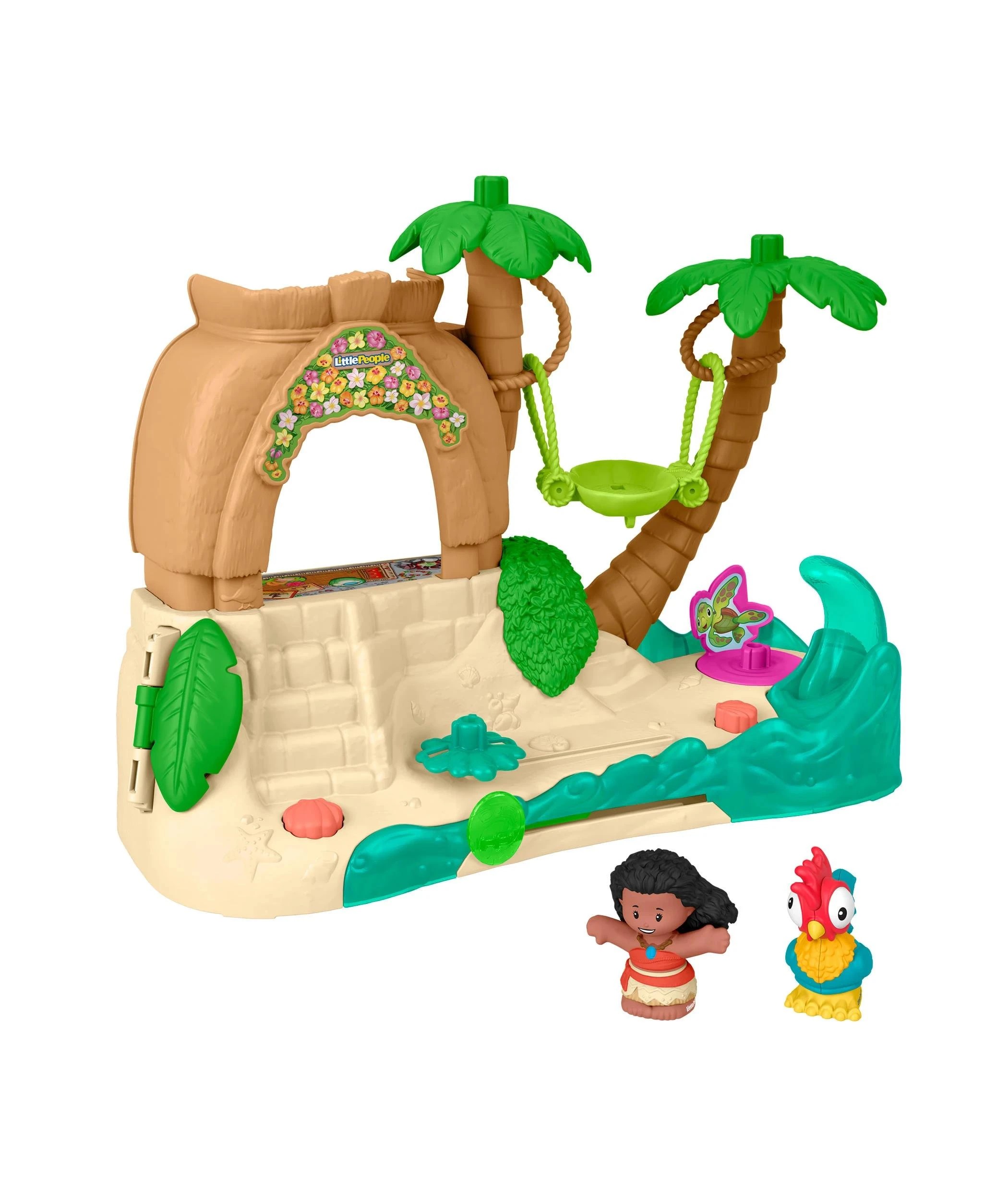 2 Mattel Fisher-Price Little People Disney Princess Moana Adventure Village Playset - Multi, 2 of 7